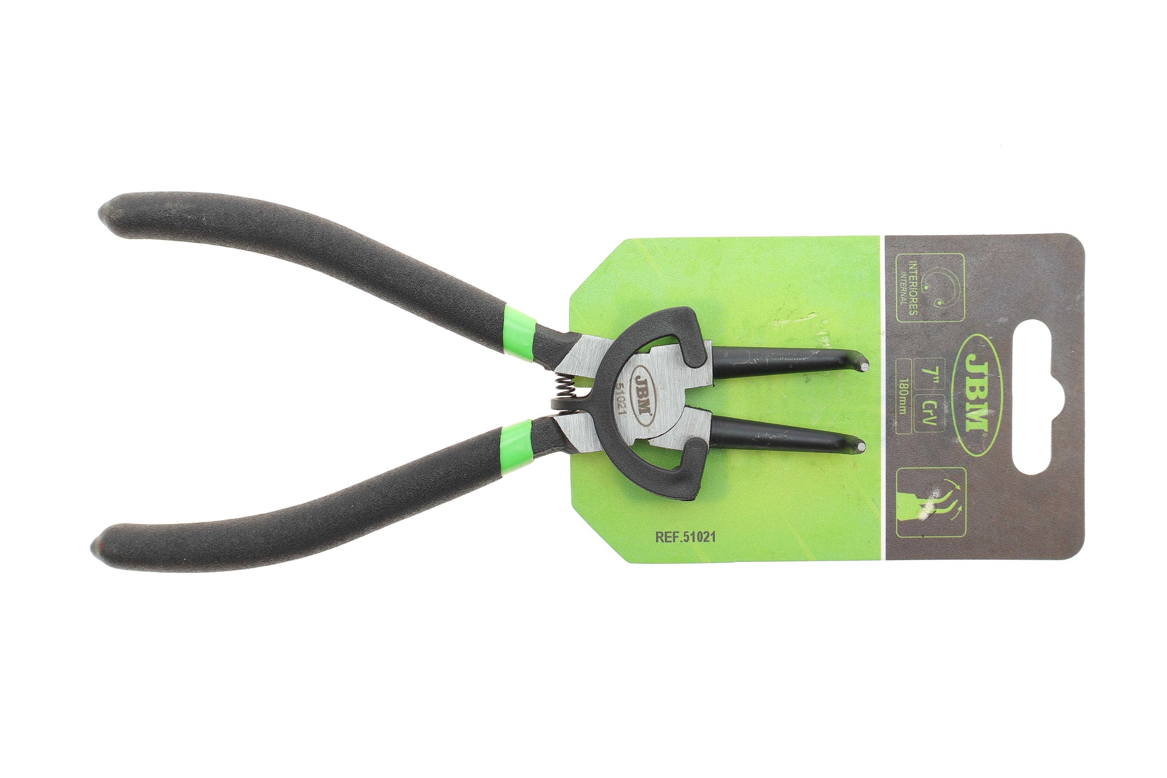 Щипці загнуті для зовнішніх стопорних кілець L-180 мм