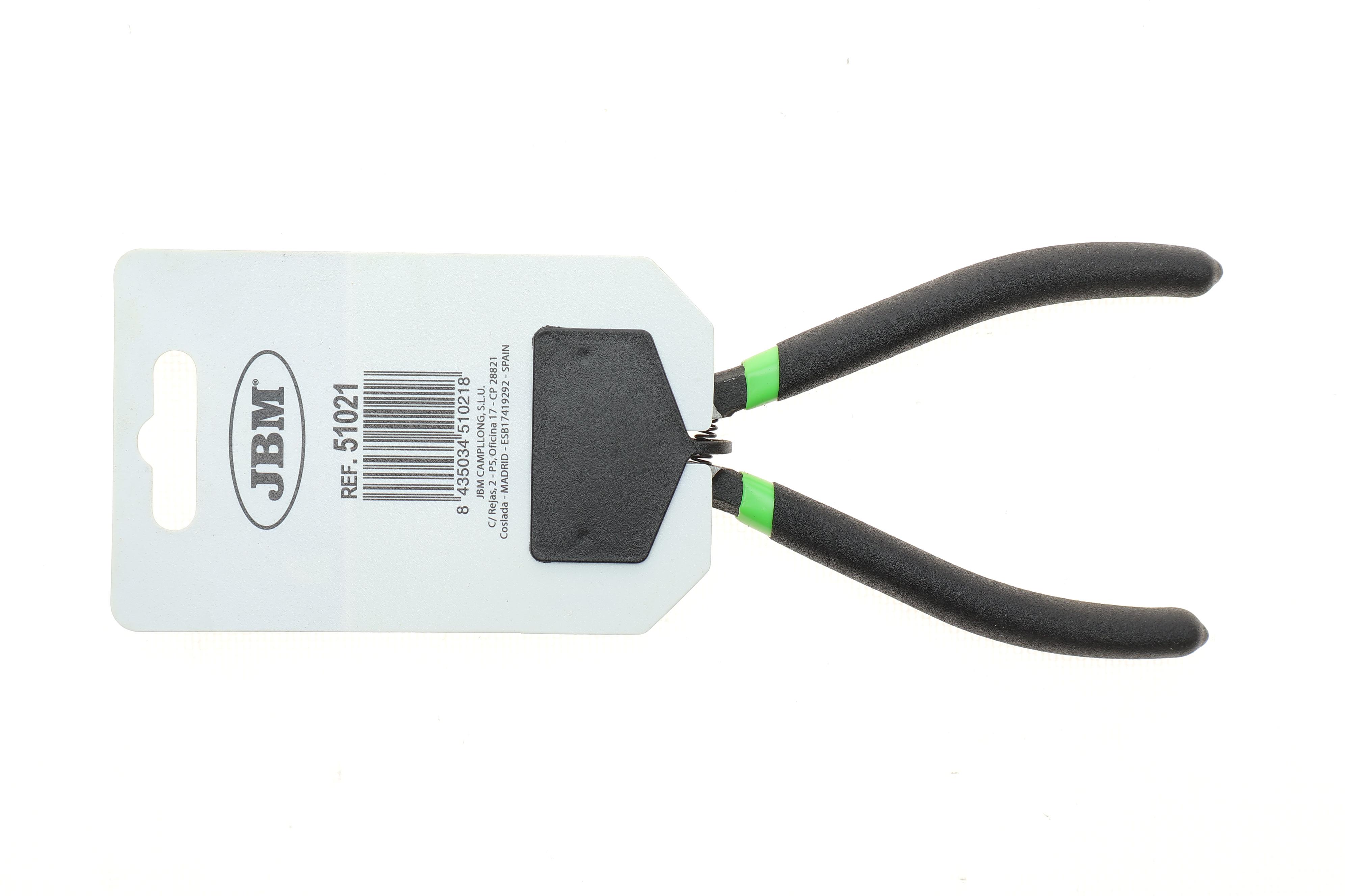 Щипці загнуті для зовнішніх стопорних кілець L-180 мм