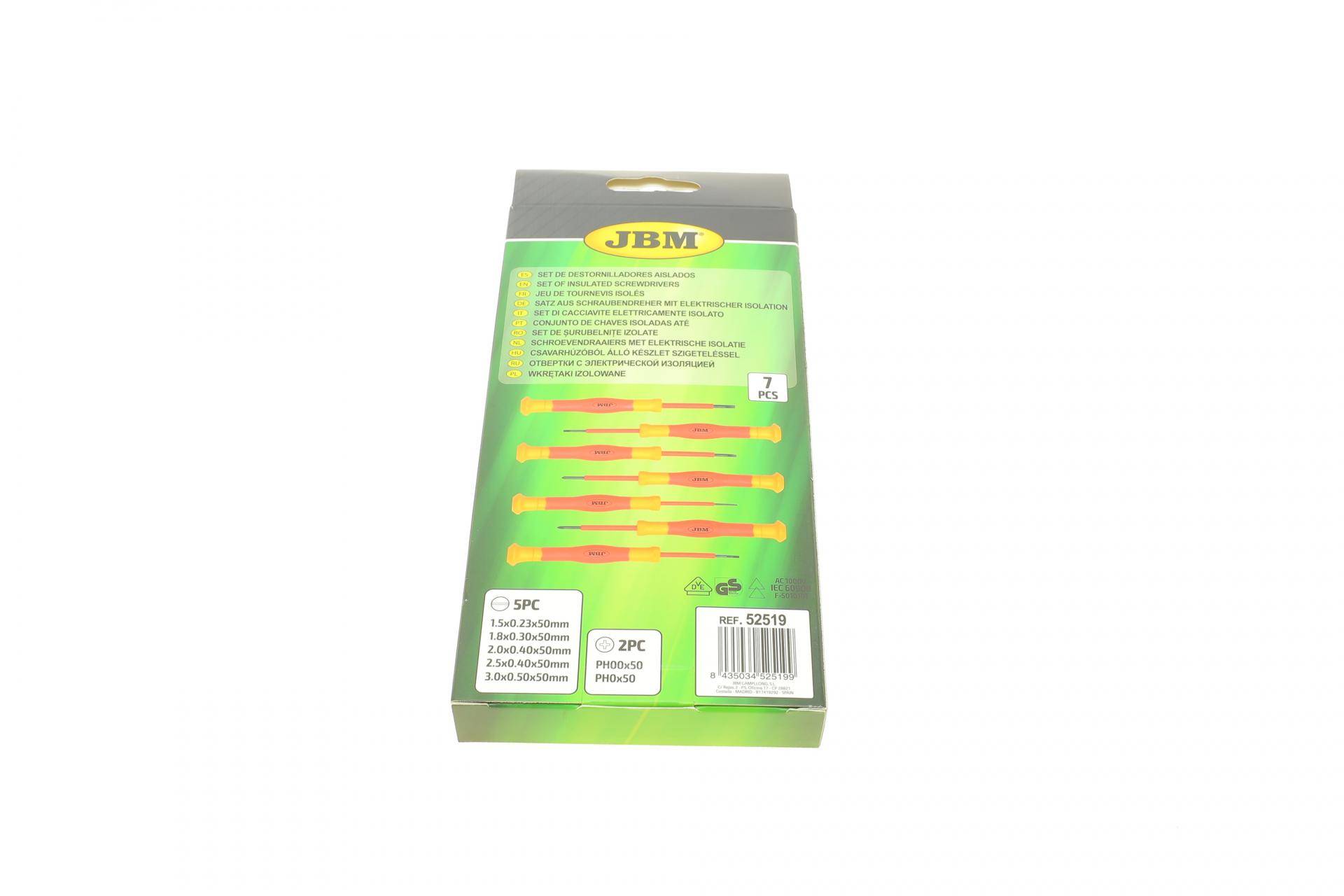 Набір діелектричних викруток 1000В SL, PH 7 од.