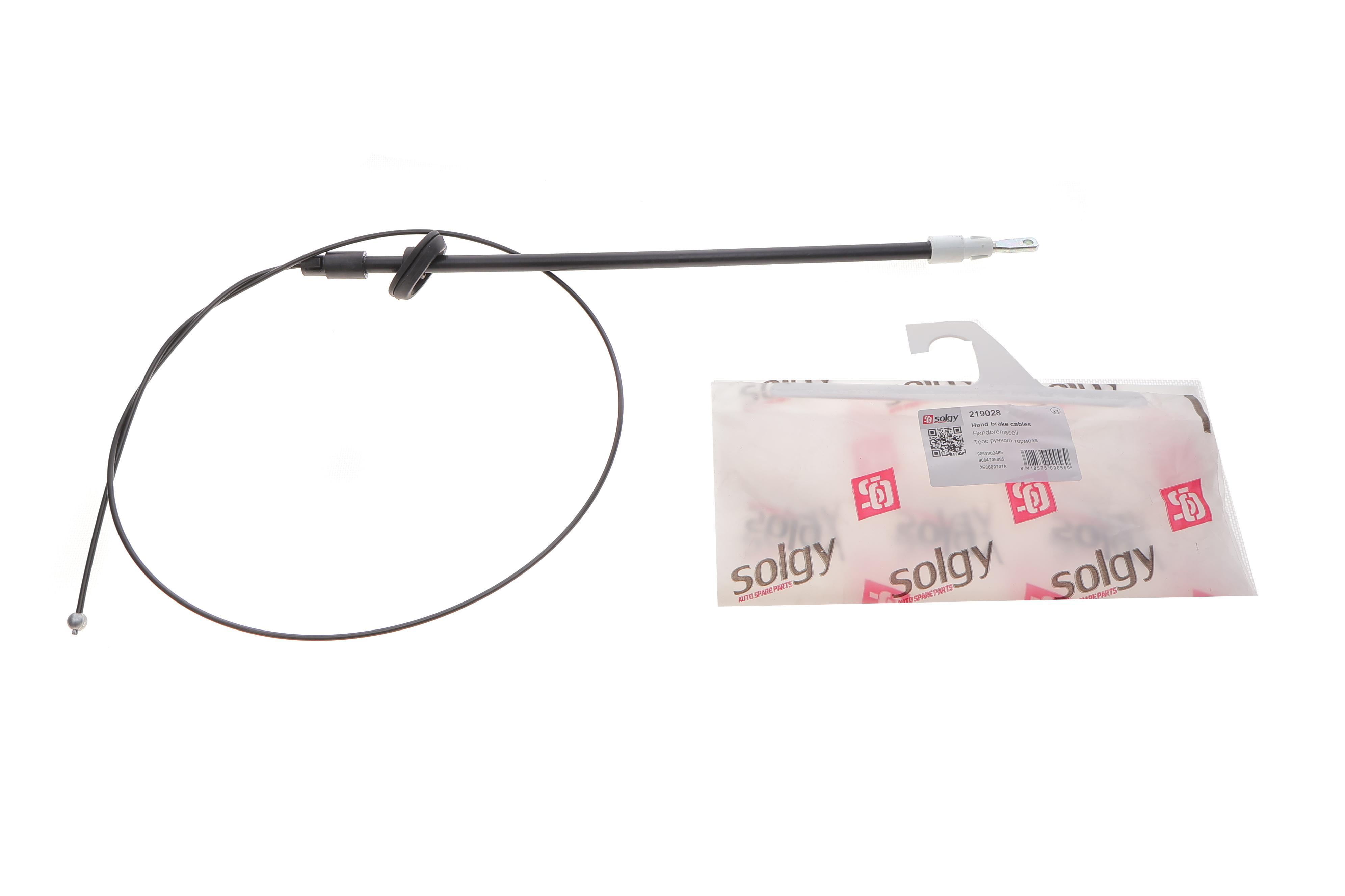 Трос ручника (центральный) MB Sprinter 06- (1468/365mm)