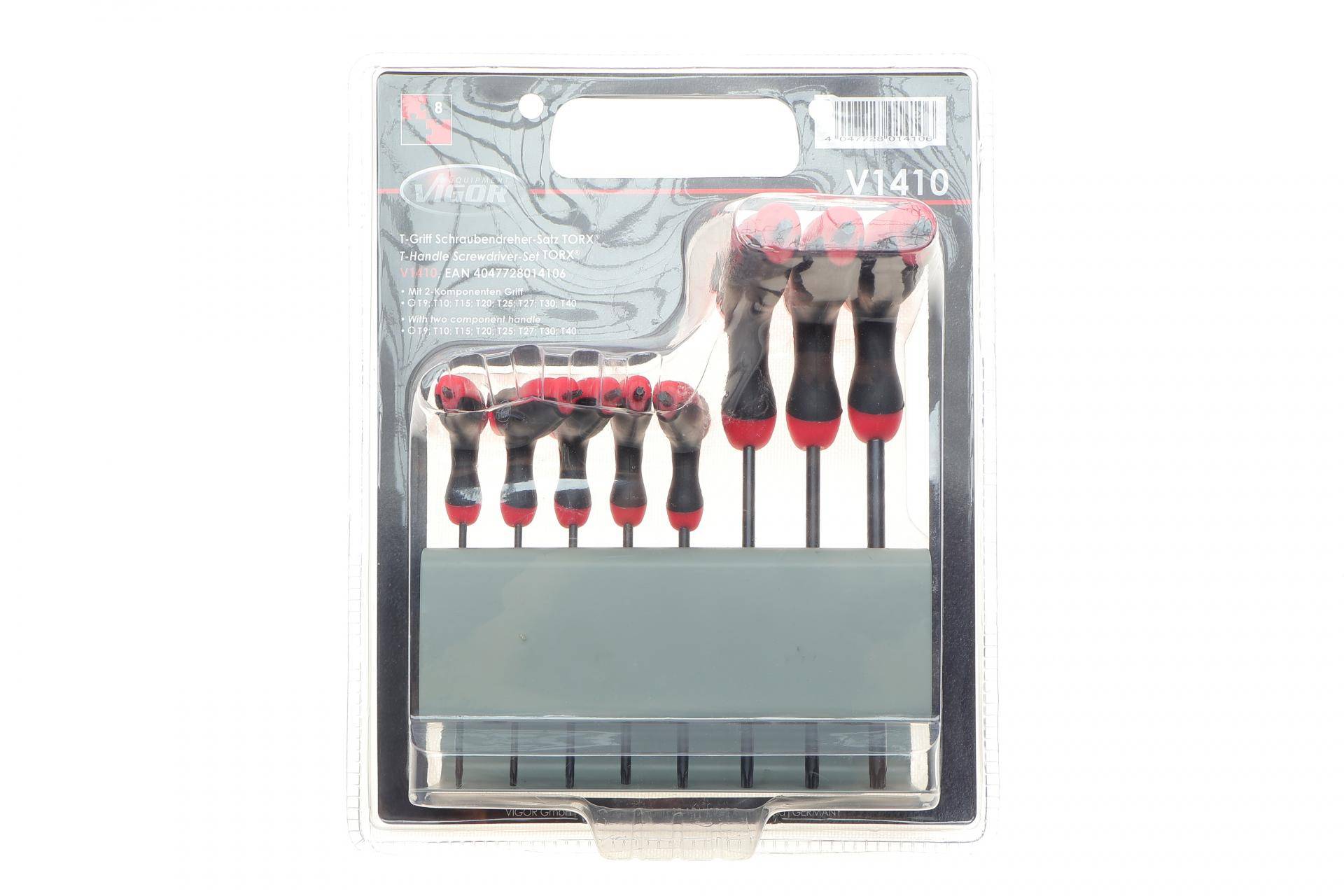 Набір ключів Т-под. Torx T9-T40