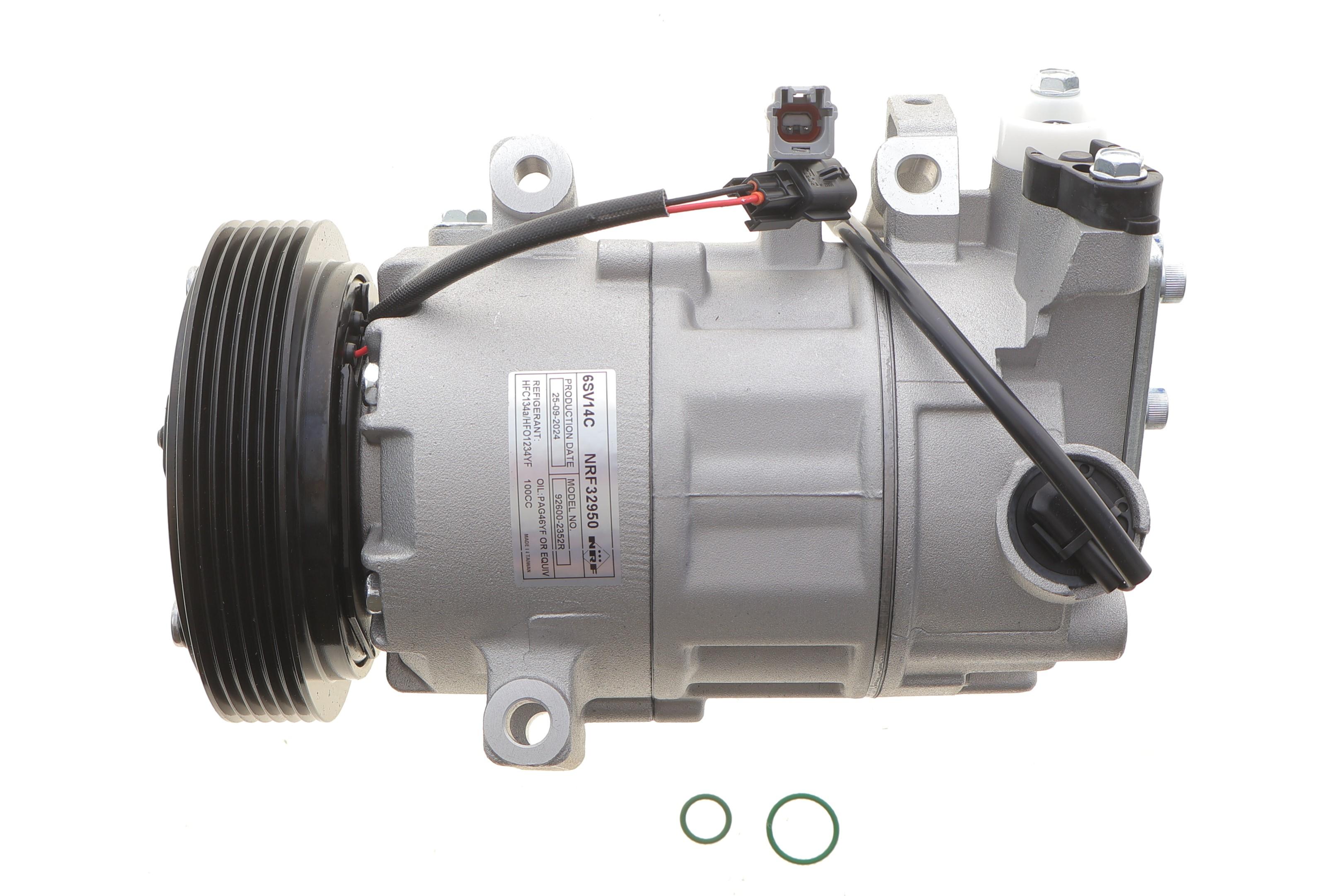 Компрессор кондиционера Renault Captur/Clio IV 1.5 dCi 12-