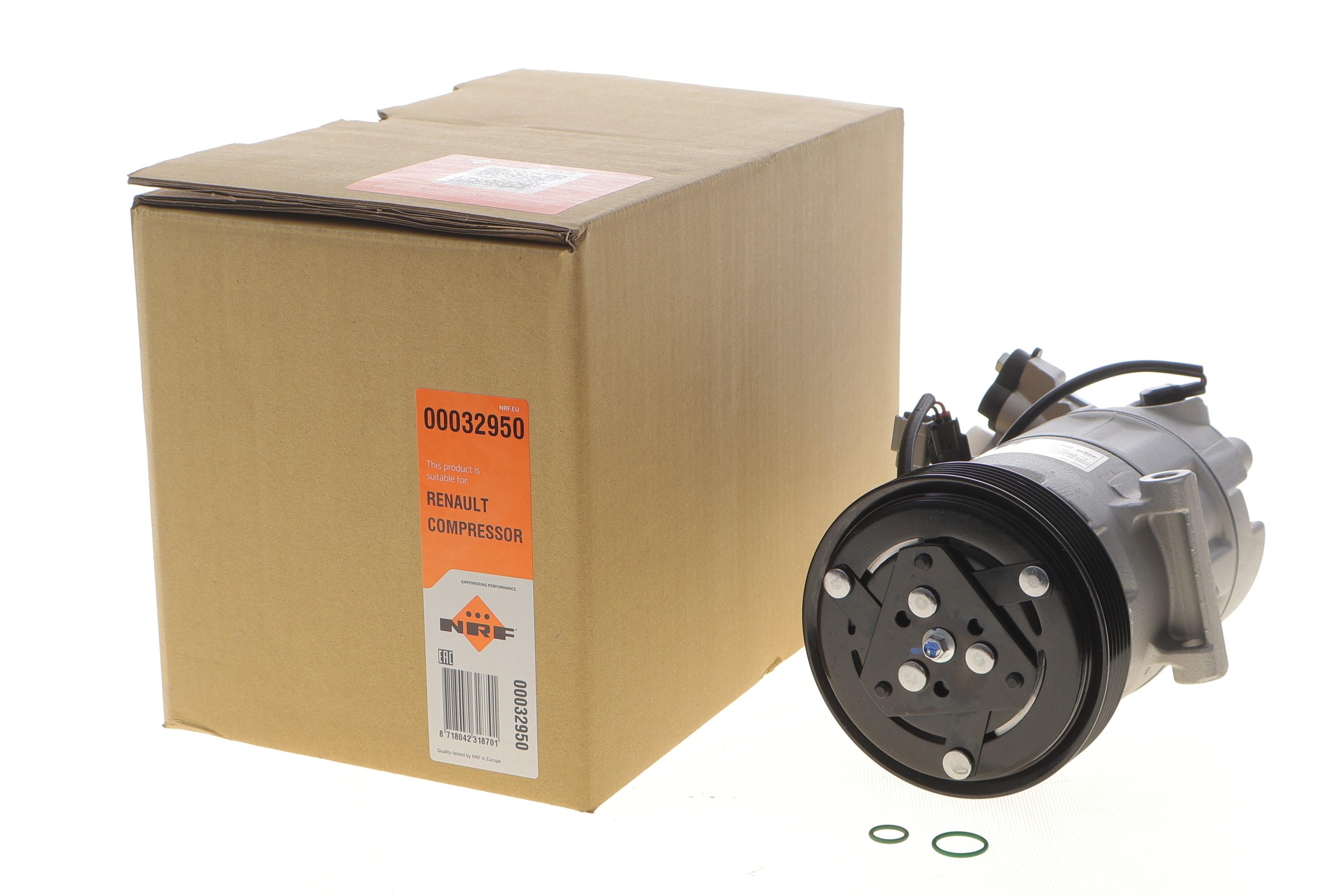 Компресор кондиціонера Renault Captur/Clio IV 1.5 dCi 12-