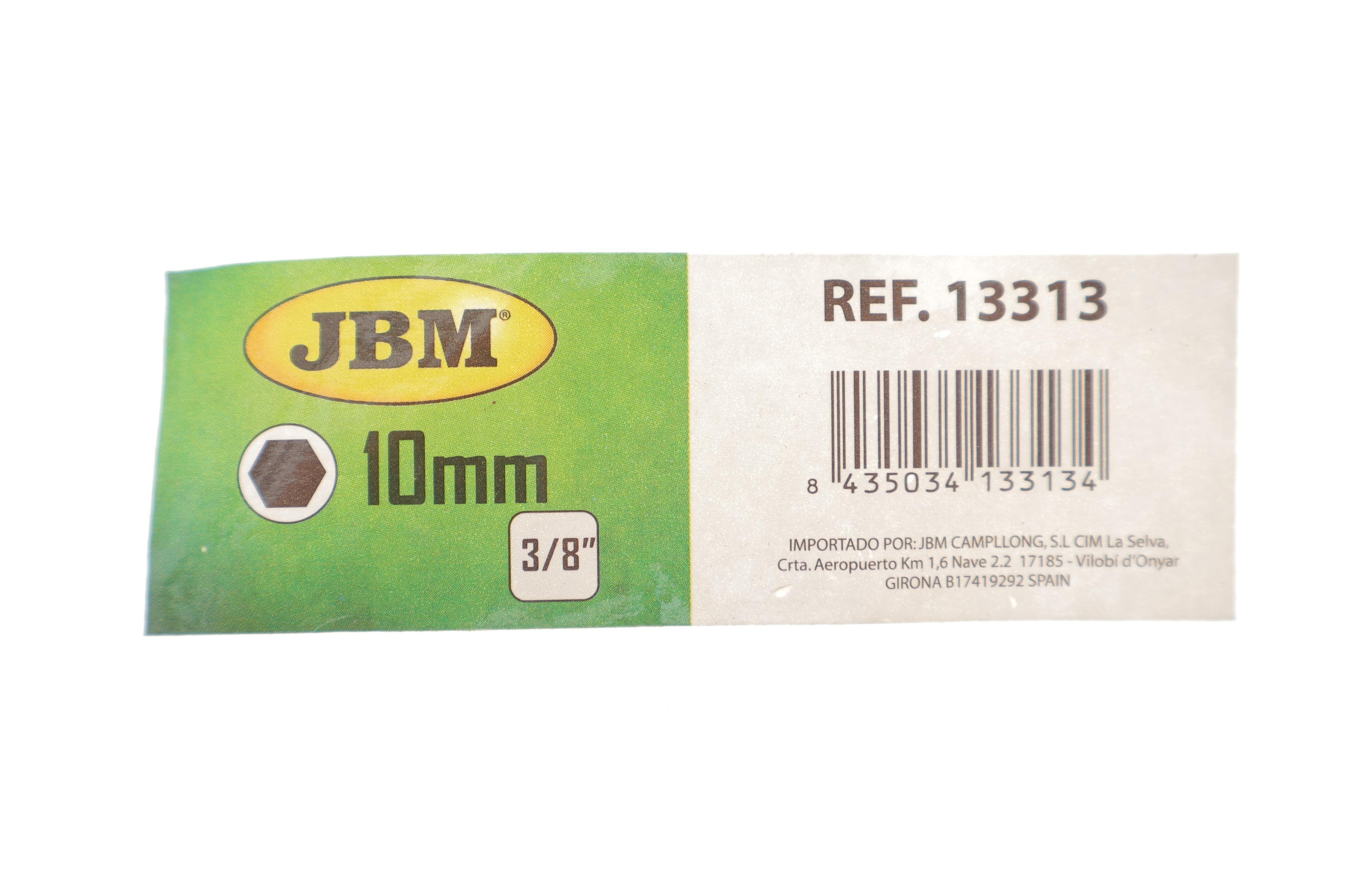 Головка торцева 3/8" 10 мм (хромована)