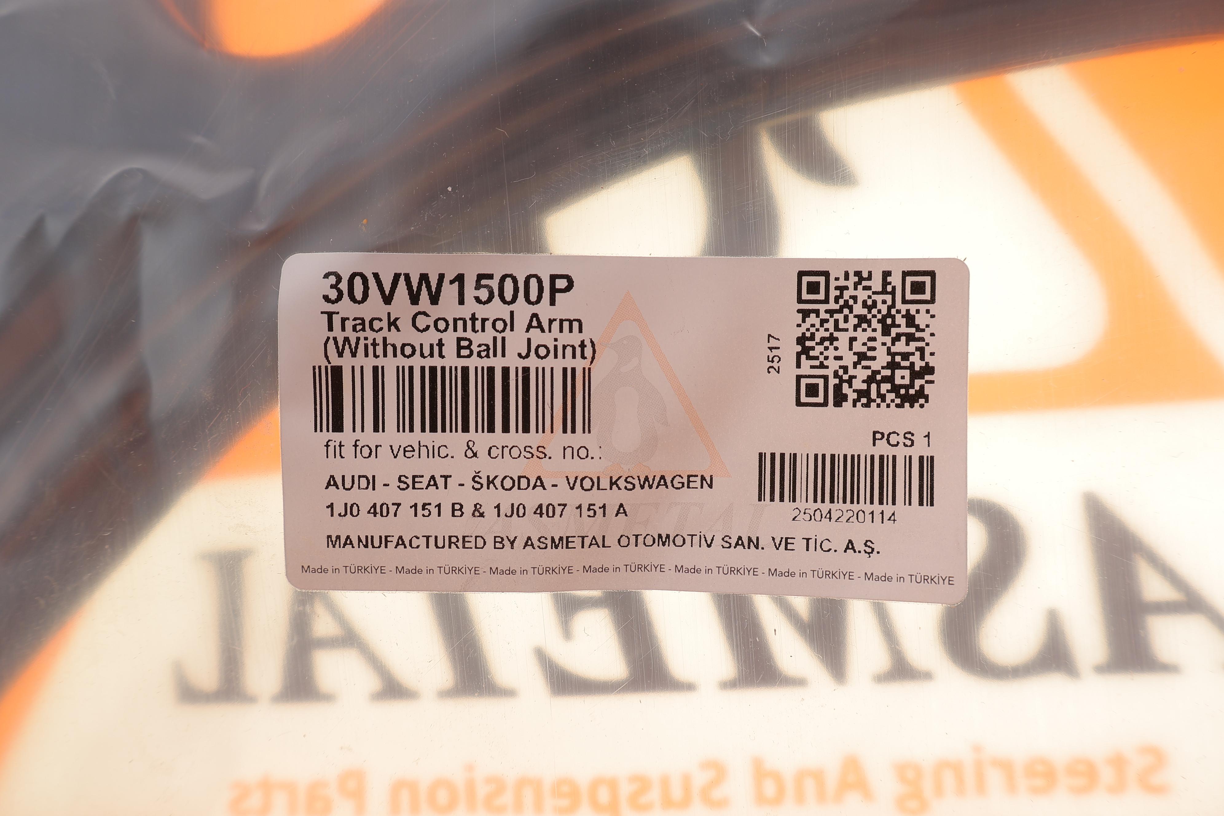 Рычаг подвески (передний/снизу) Audi A3/Seat Toledo/VW Golf 96-06/Skoda Octavia 96-10 (без шаровой)
