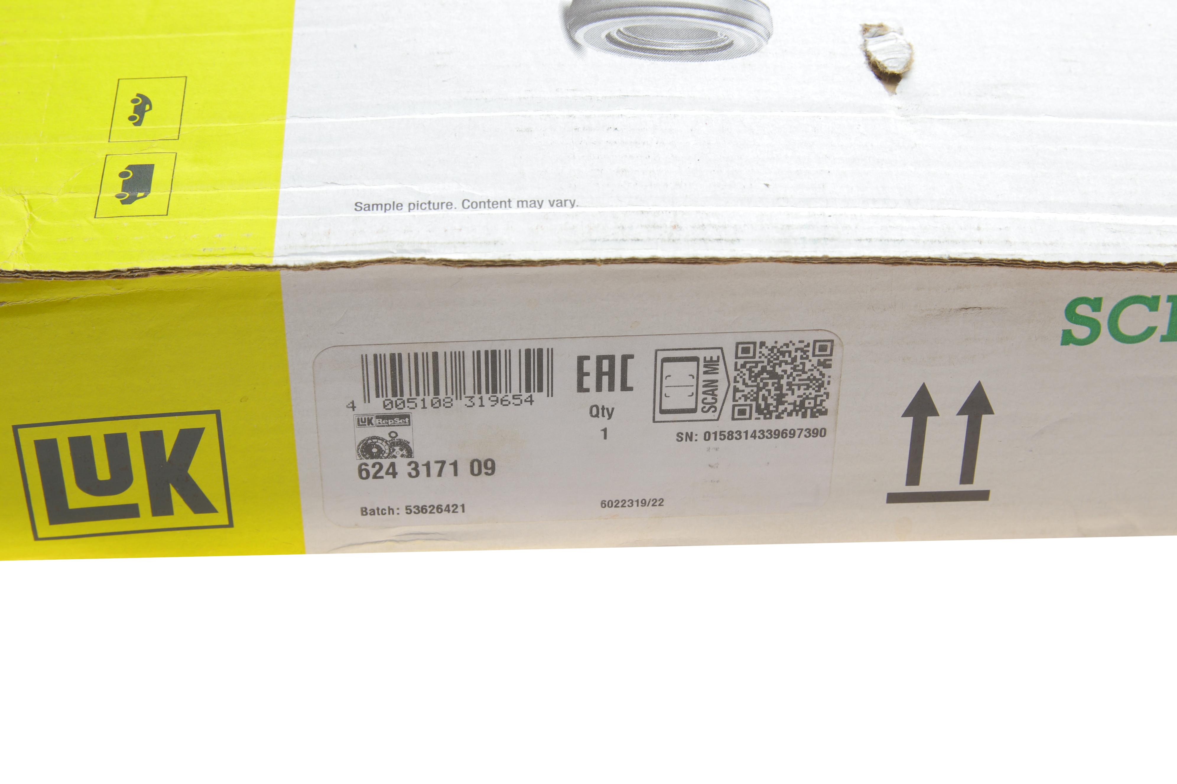 Комплект сцепления Opel Vectra C 1.9CDTI 04-