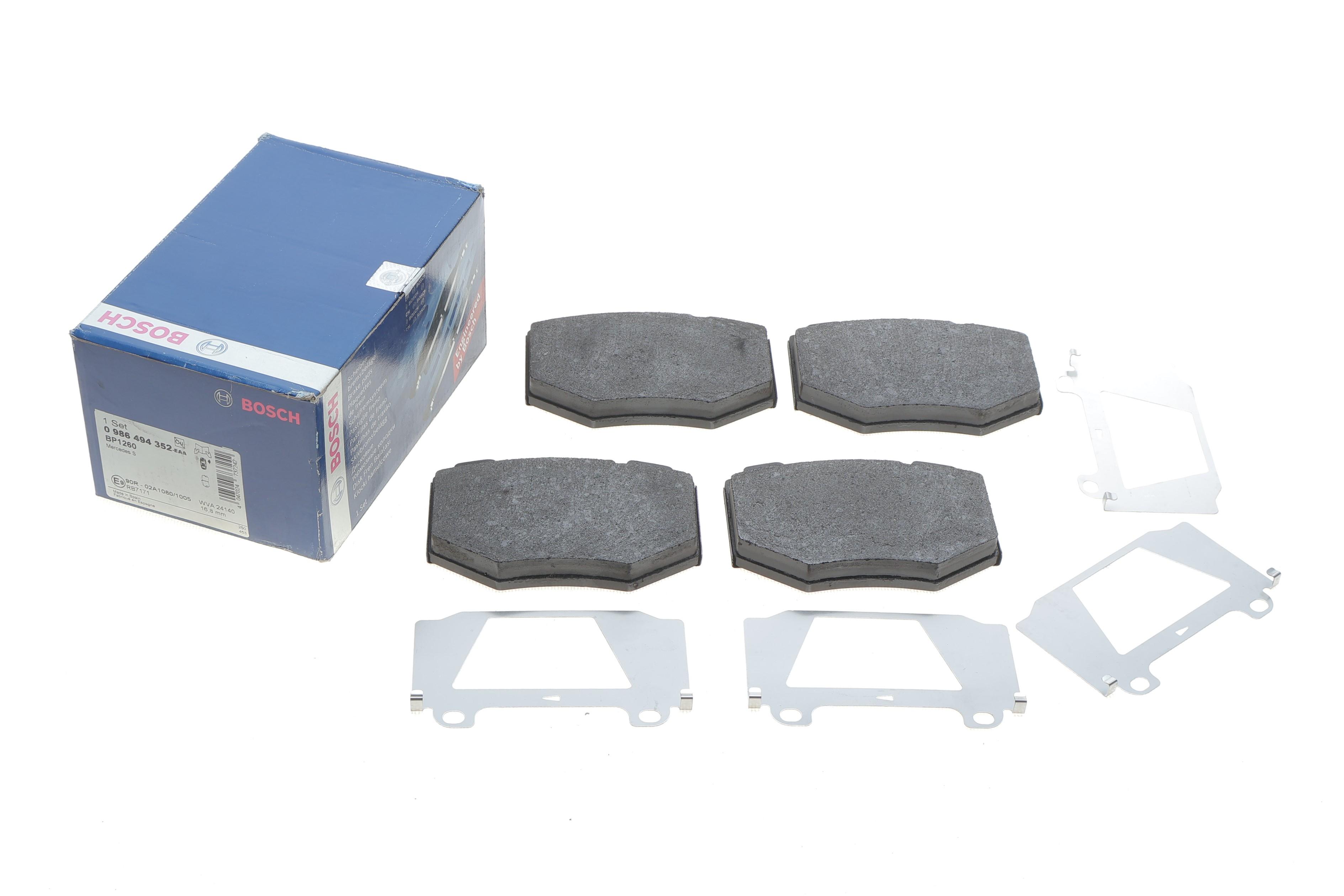 Колодки гальмівні (передні) MB S-class (W220) 98-05