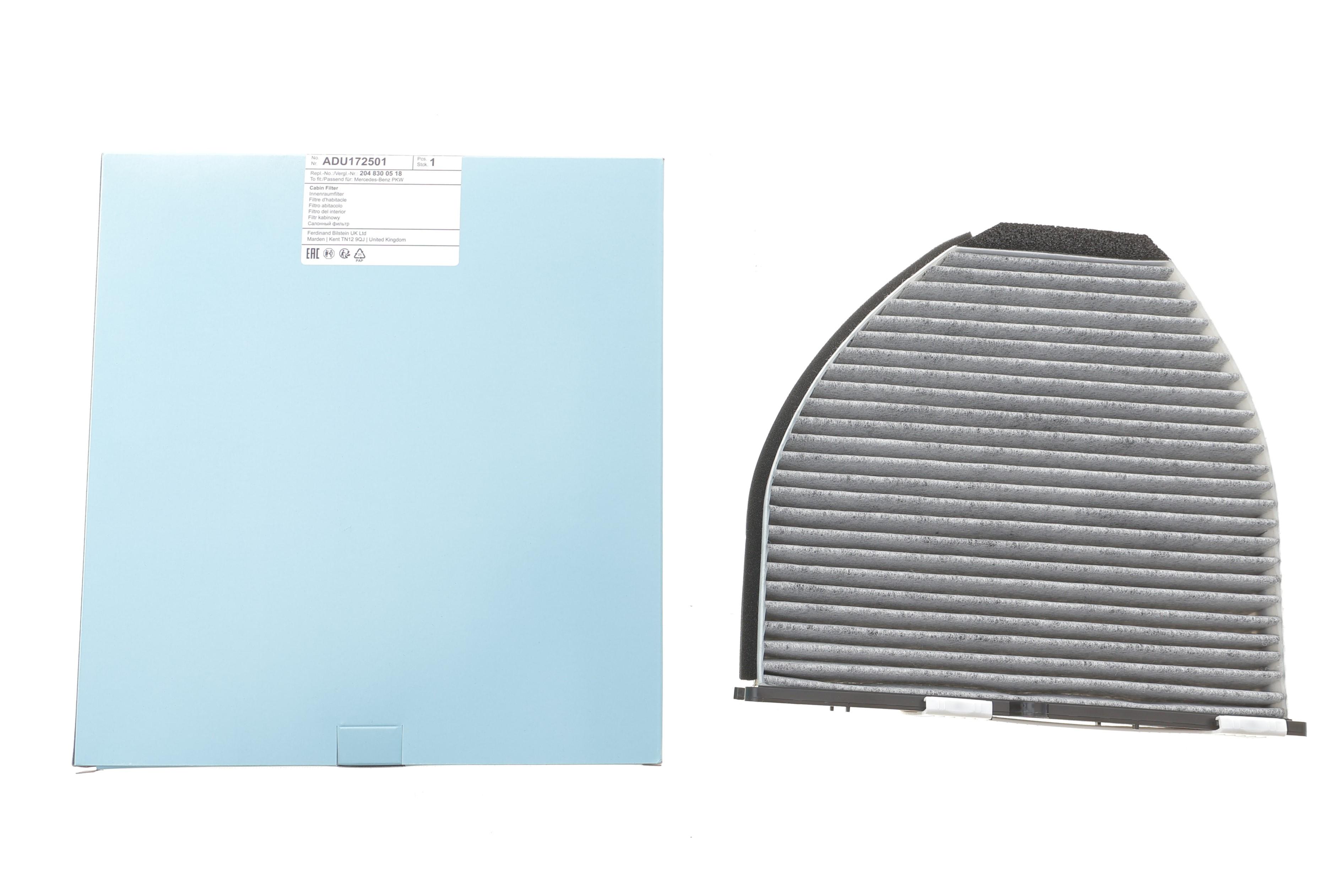 Фільтр салону MB GLK-class (X204) 08-15/E-Class (W212) 09-16 (вугільний)