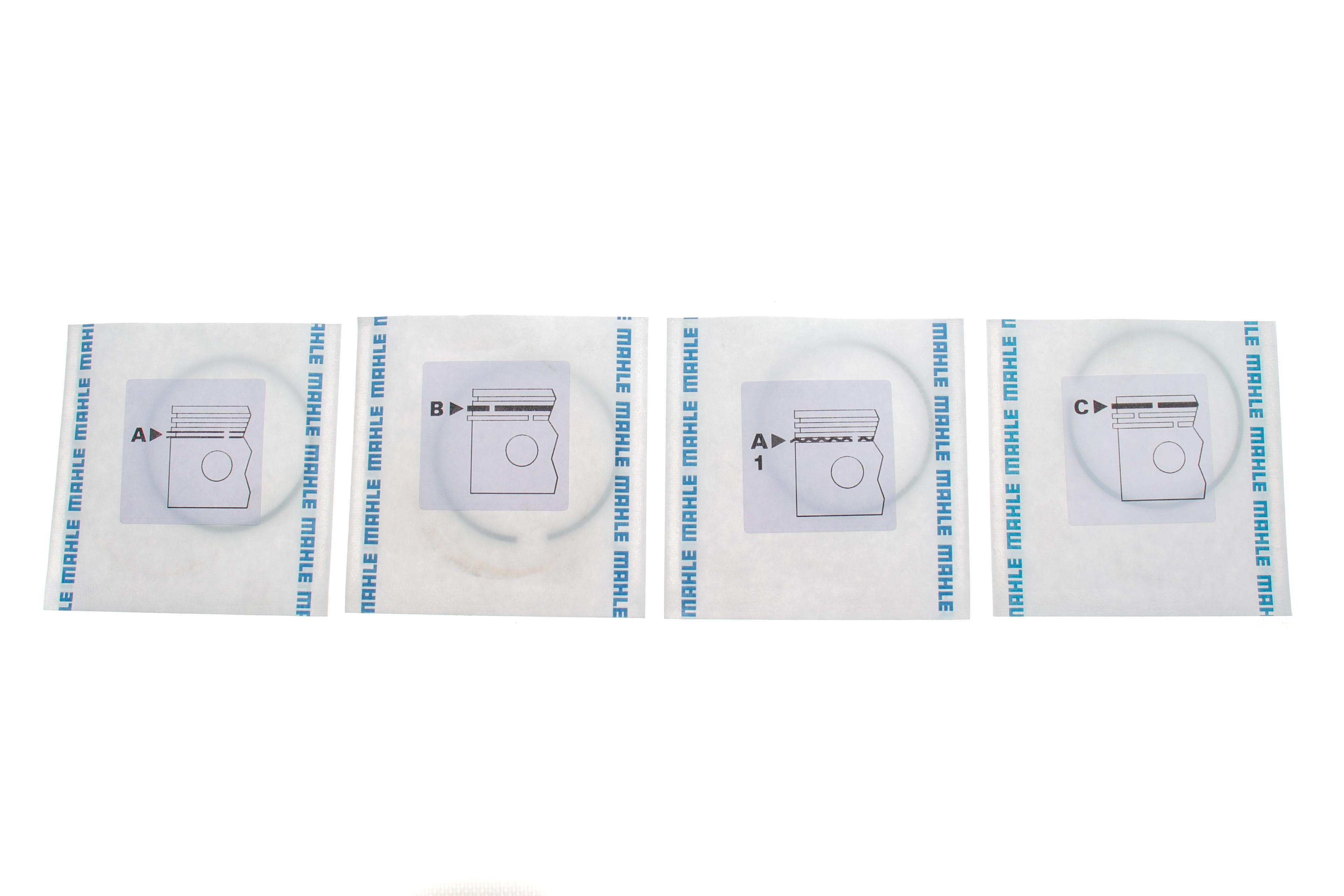 Кольца поршневые Seat Ibiza V/Skoda Octavia/VW Caddy/Golf 1.2TSI 08-  (71.00mm/STD) (1-1.2-2)