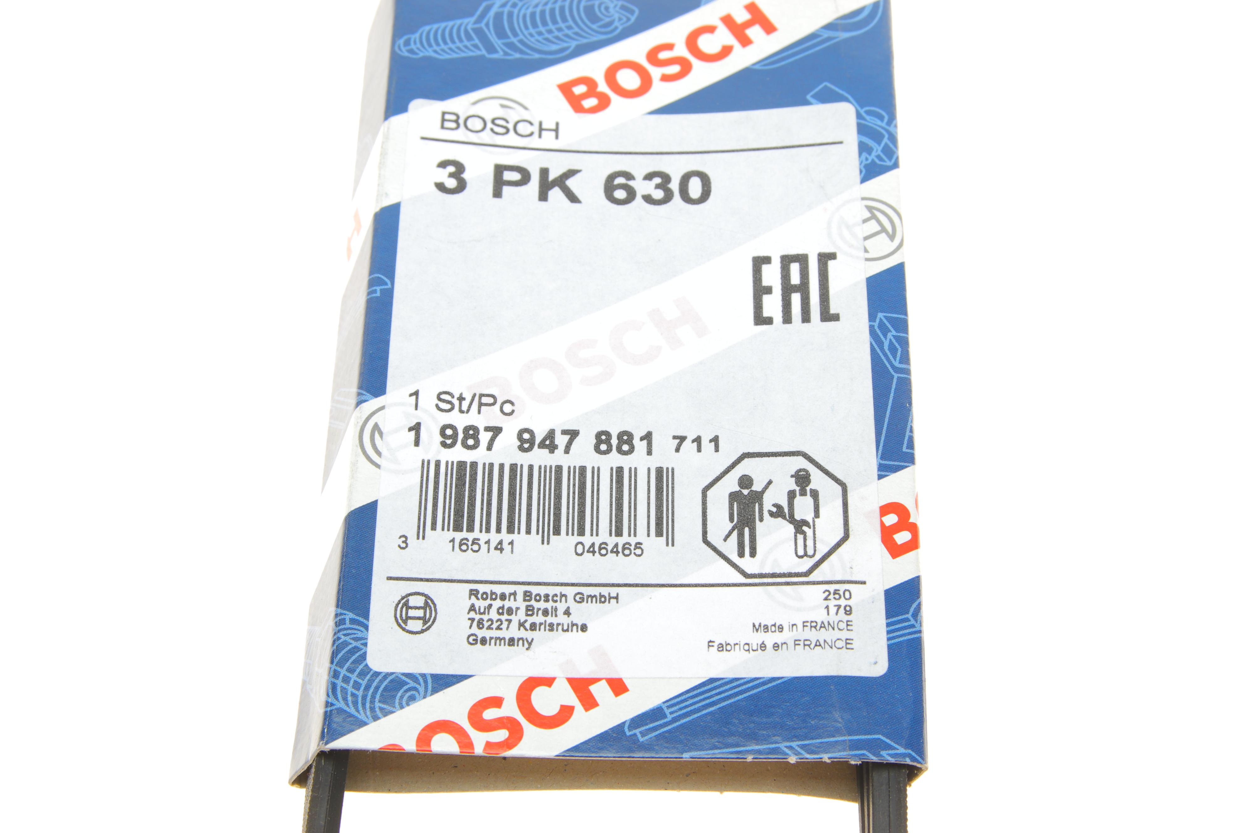 Ремінь генератора Toyota Avensis/Carina/Celica/Corolla 1.6 -01 (3PK630)