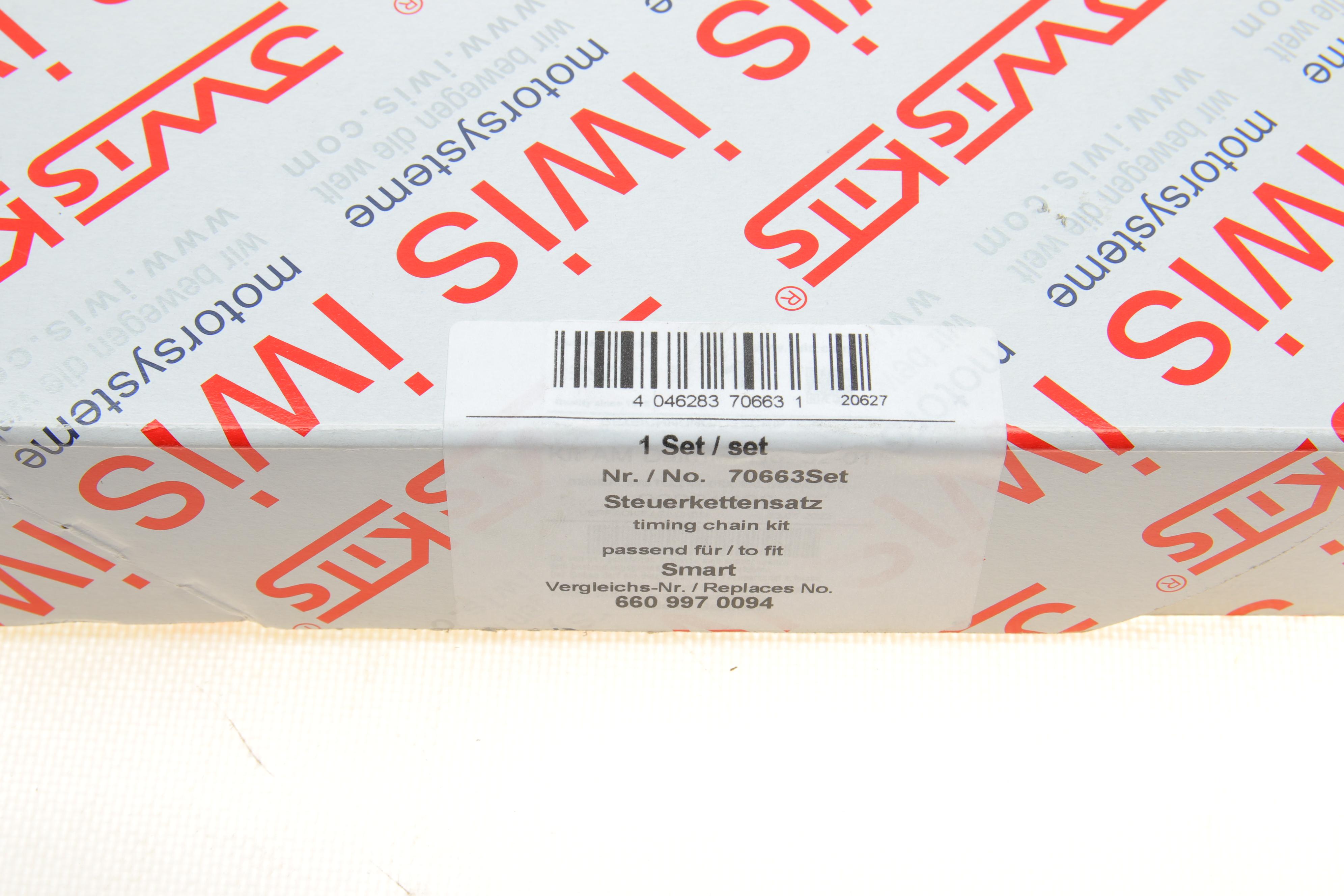 Комплект цепи ГРМ Smart 0.8CDi 07- (Цепь разомкнутая)