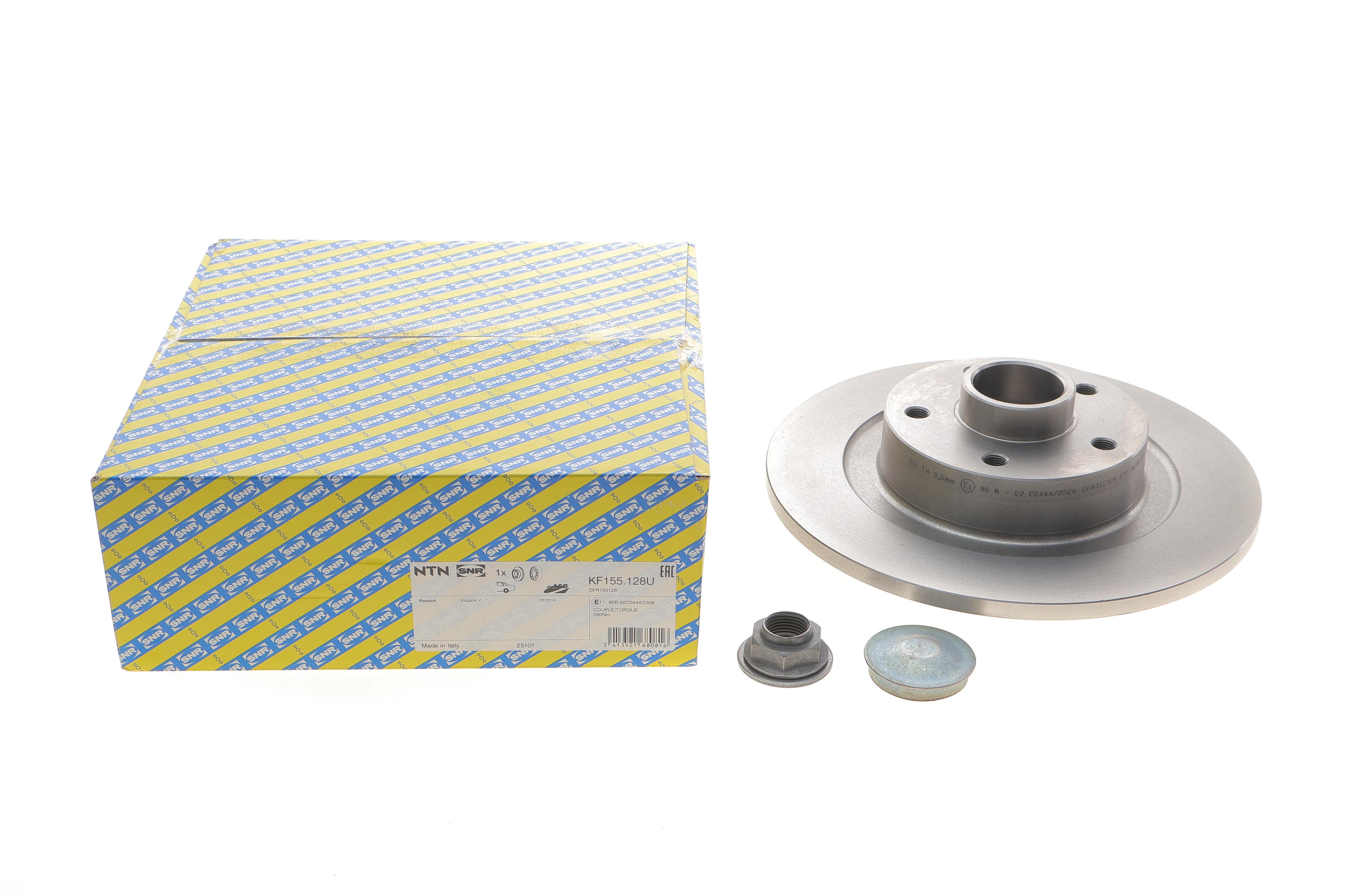 Диск гальмівний (задній) Renault Espace 1.6dCi 15- (290x11)