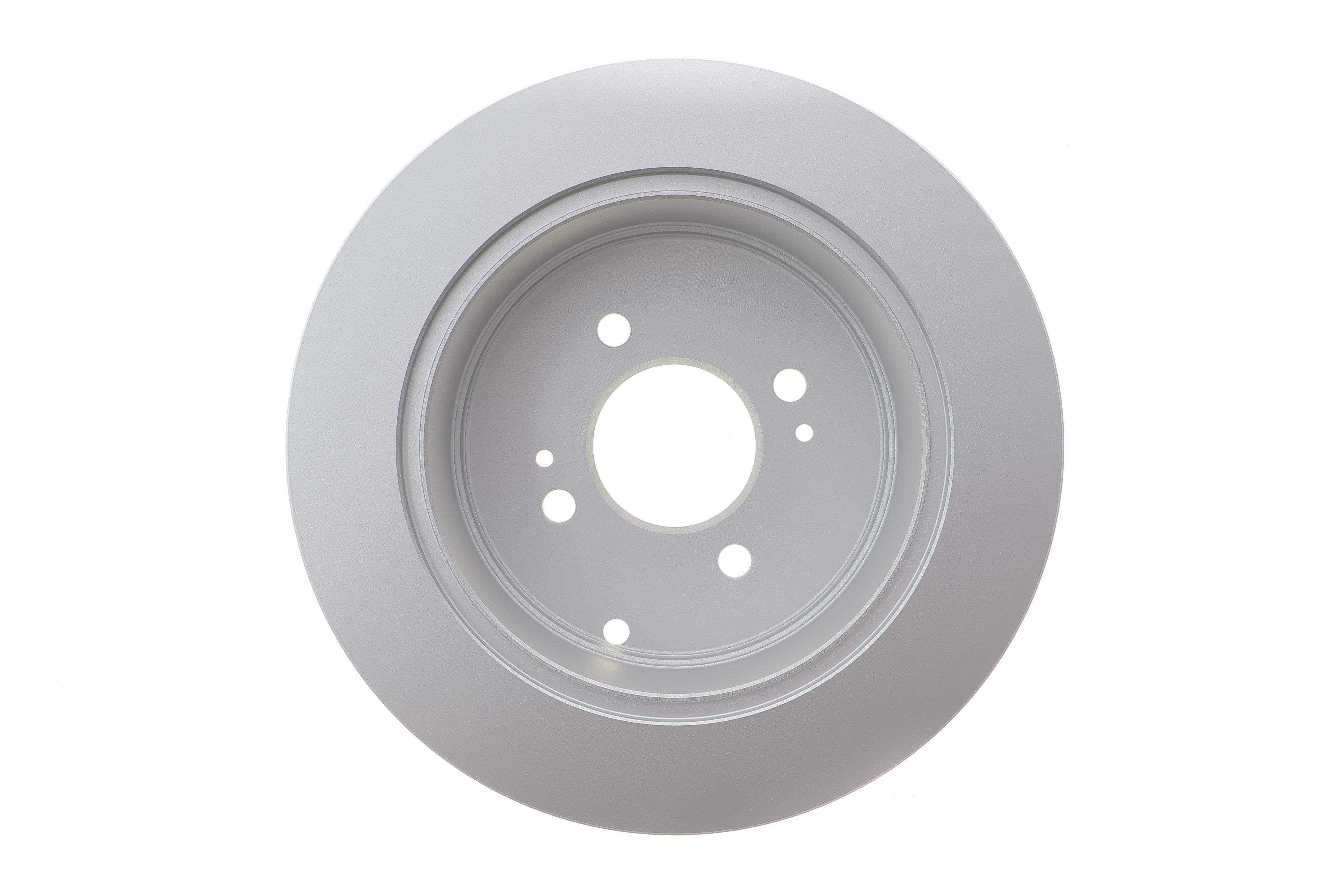 Диск тормозной (задний) Hyundai Accent/Getz 05-10/i10/i20 08-/Kia Rio 05- (262x10) (с покр.)(полный)