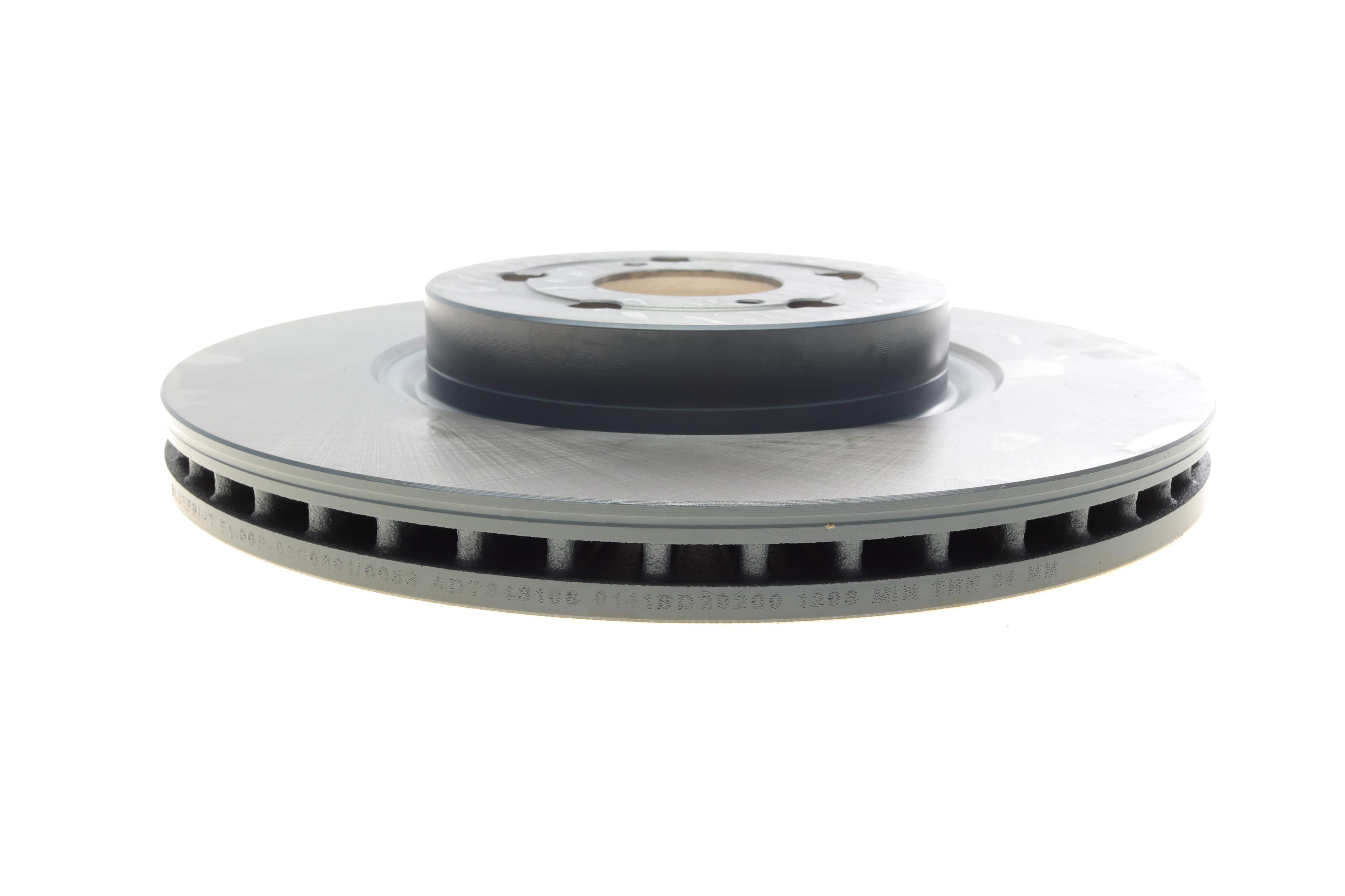 Диск тормозной (передний) Toyota Avensis 03-08 (295x26) (с покрытием)