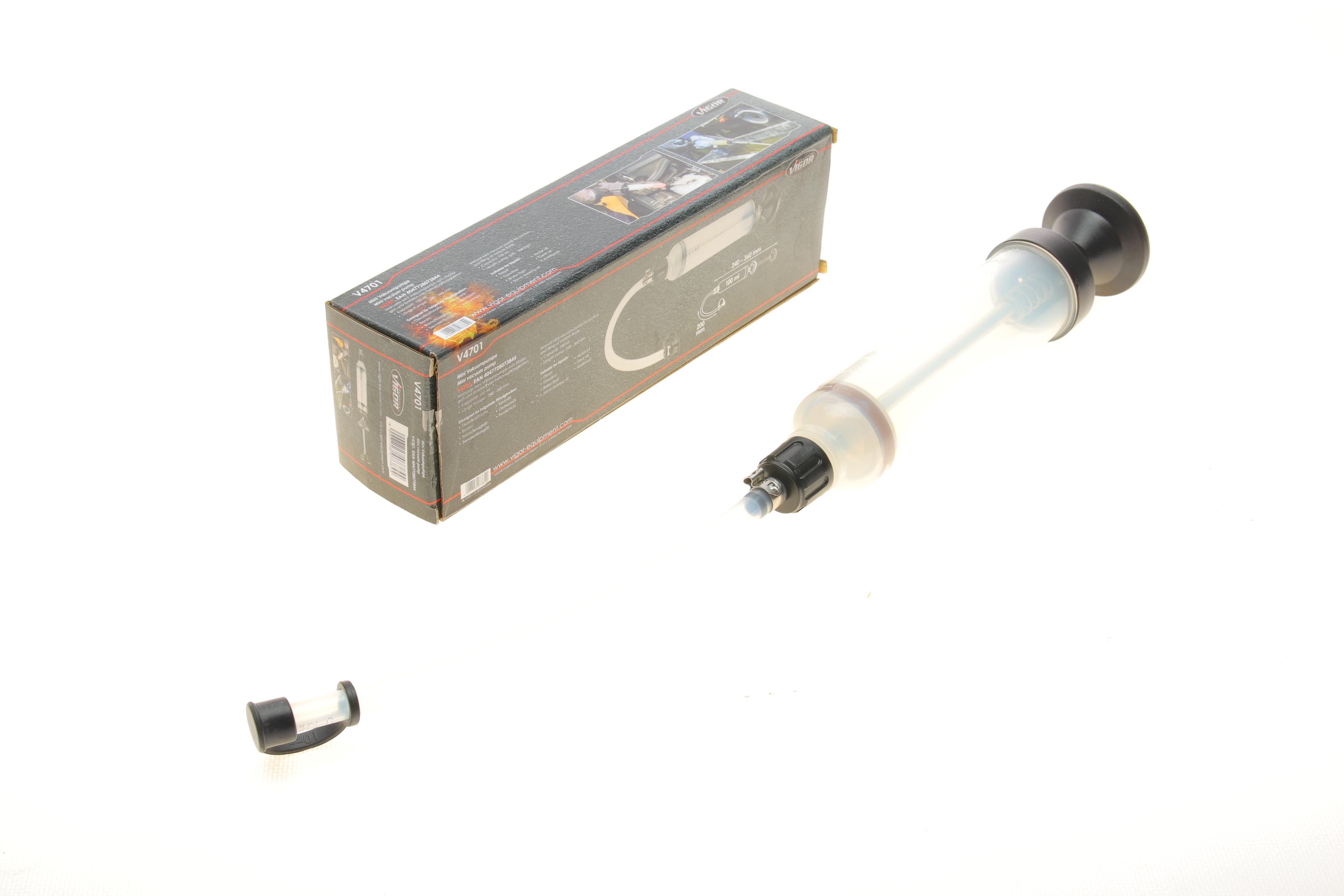 Мини-шприц 100 мл с гибким шлангом 200 мм