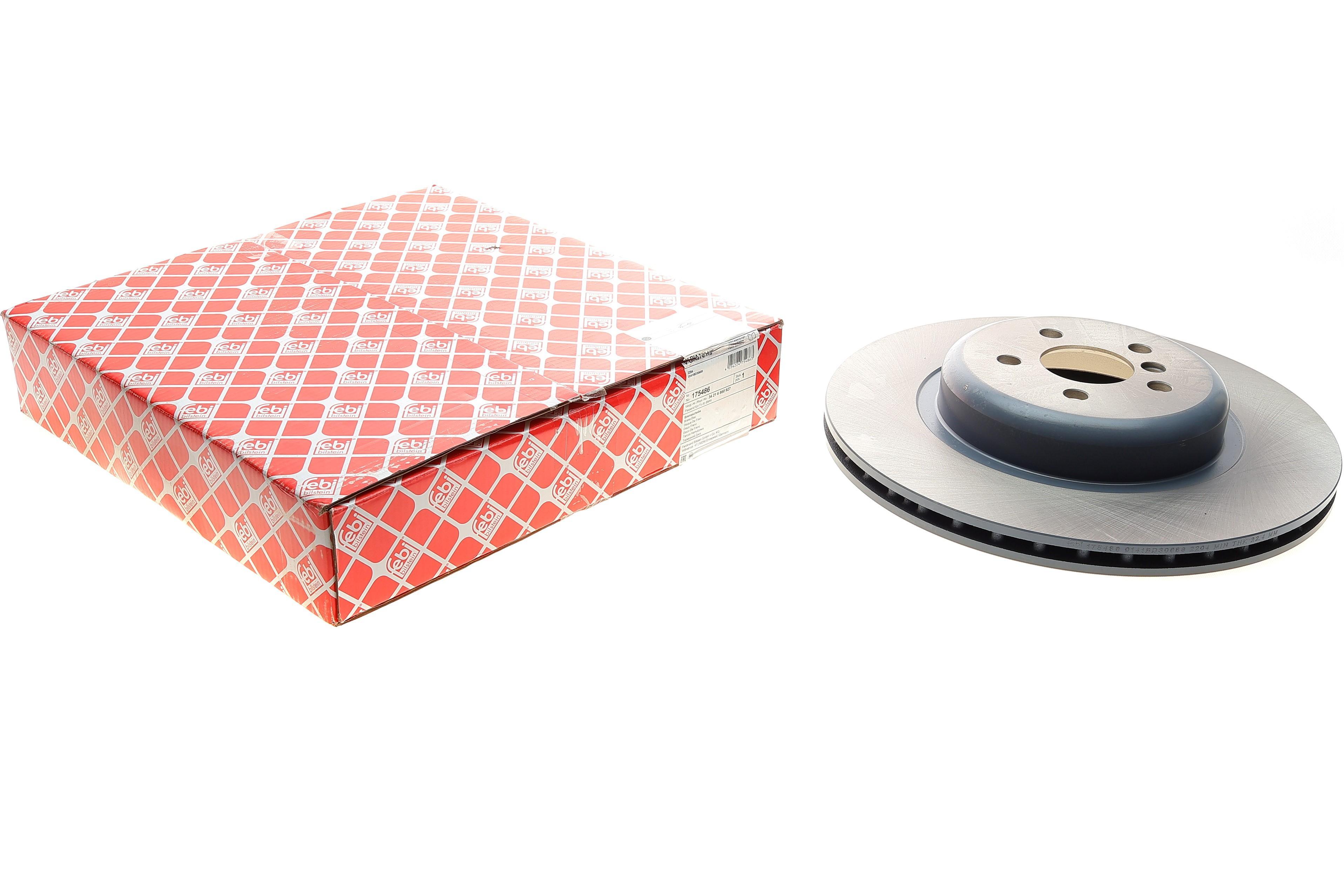 Диск тормозной (задний) 5 (G30/F90)/X5 (G05)/X6 (G06) 18- (370x24)