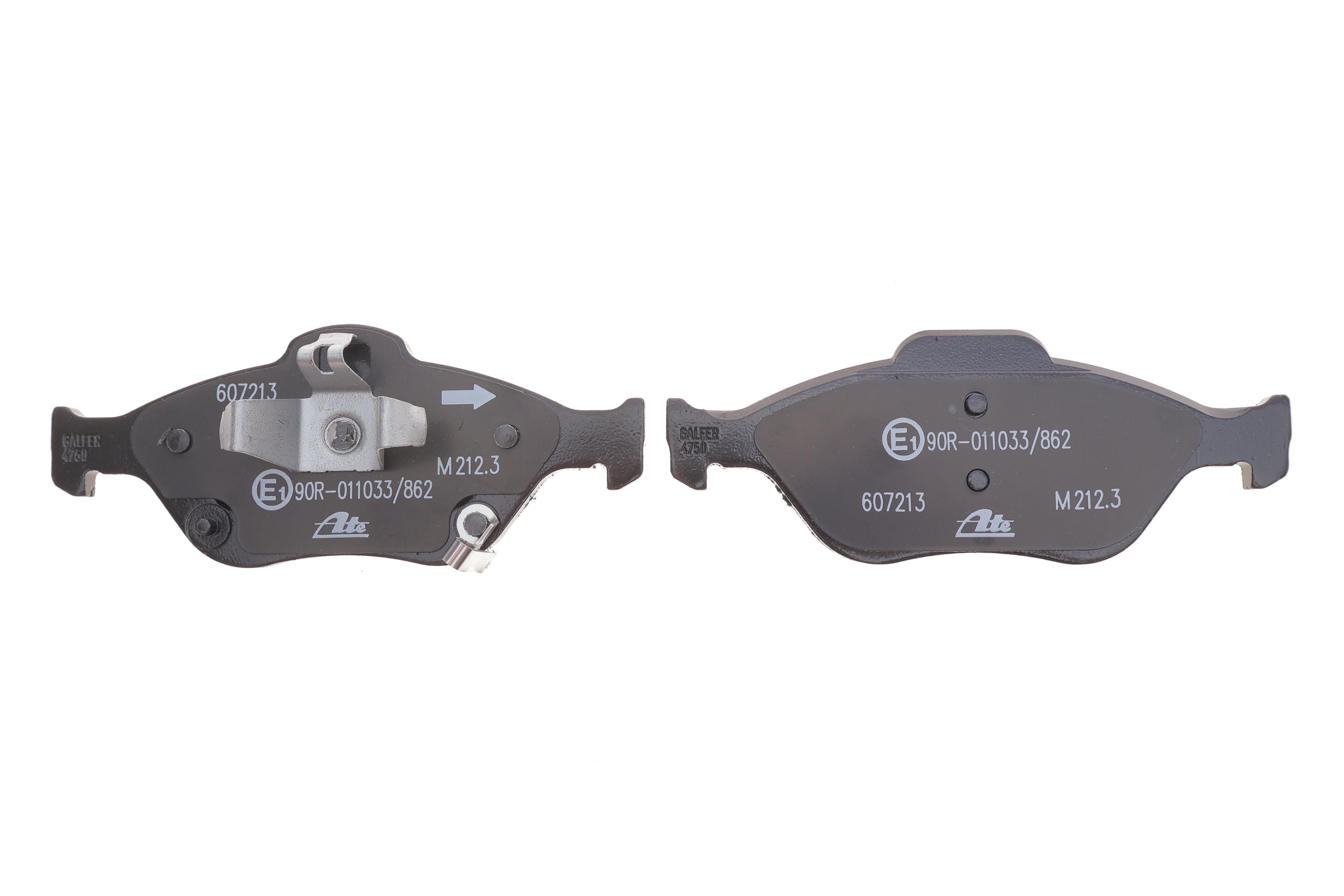 Колодки гальмівні (передні) Toyota Yaris 1.0-1.4 05-