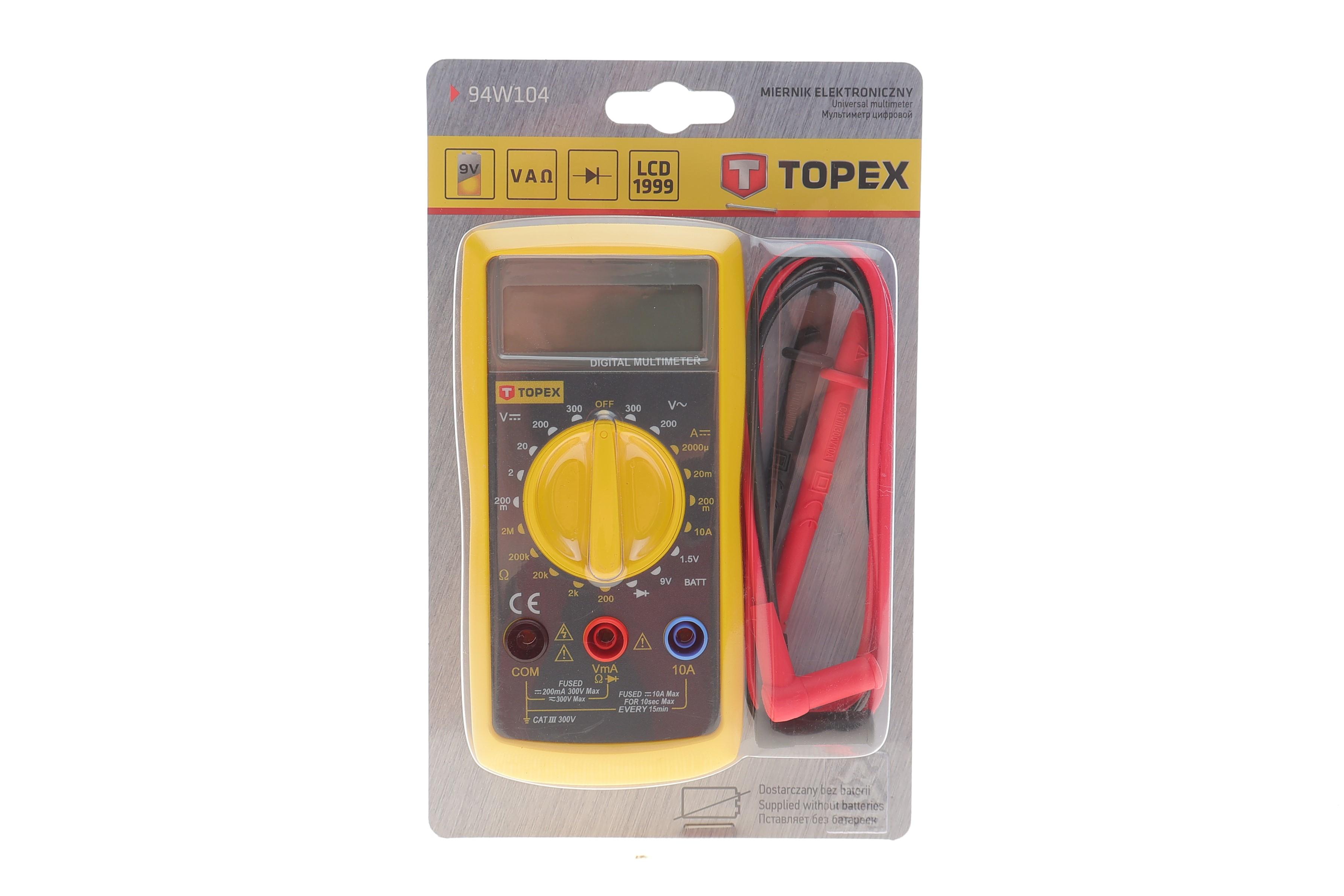 Мультиметр цифровий