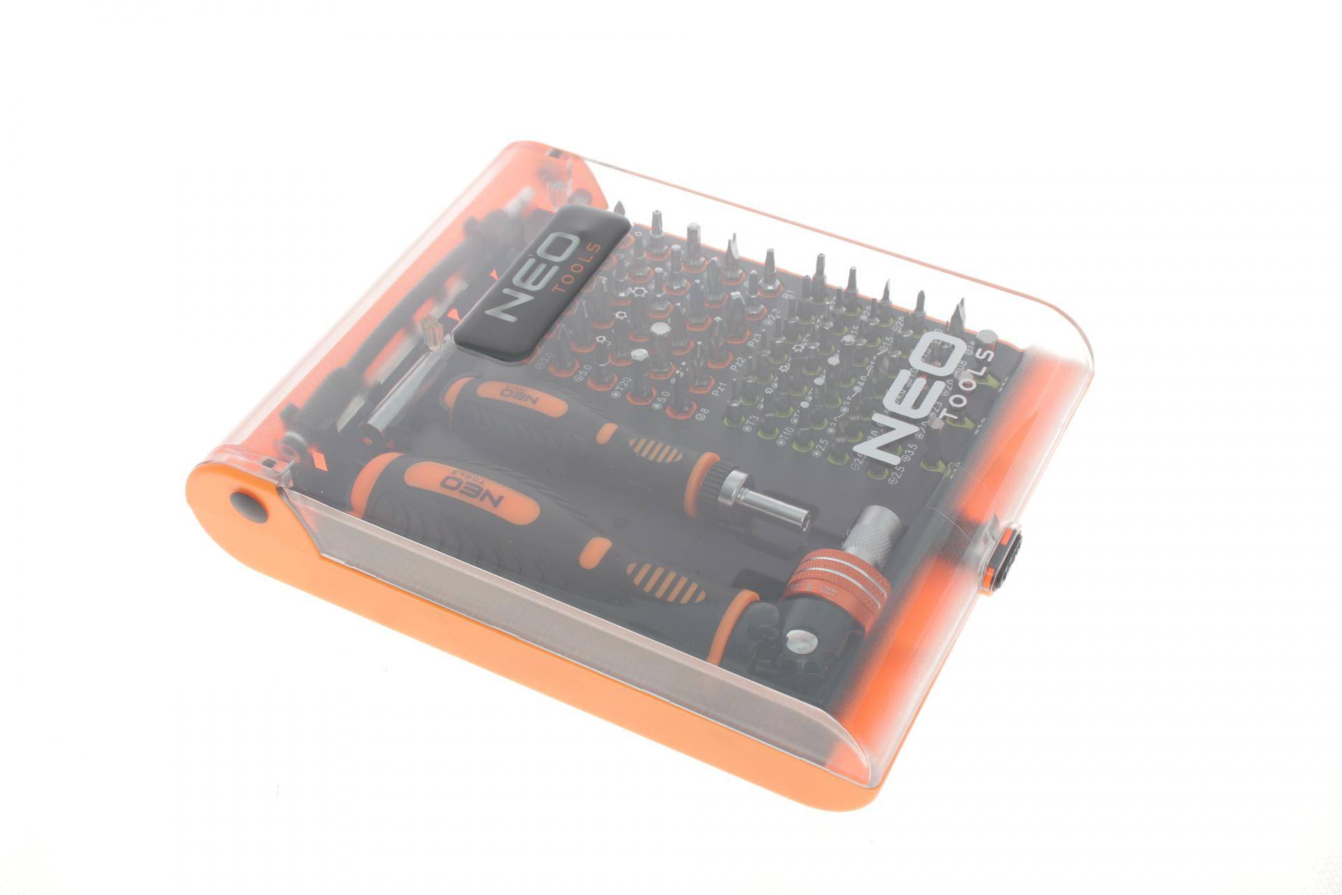 Набір біт комбінований 1/4" 73 од.