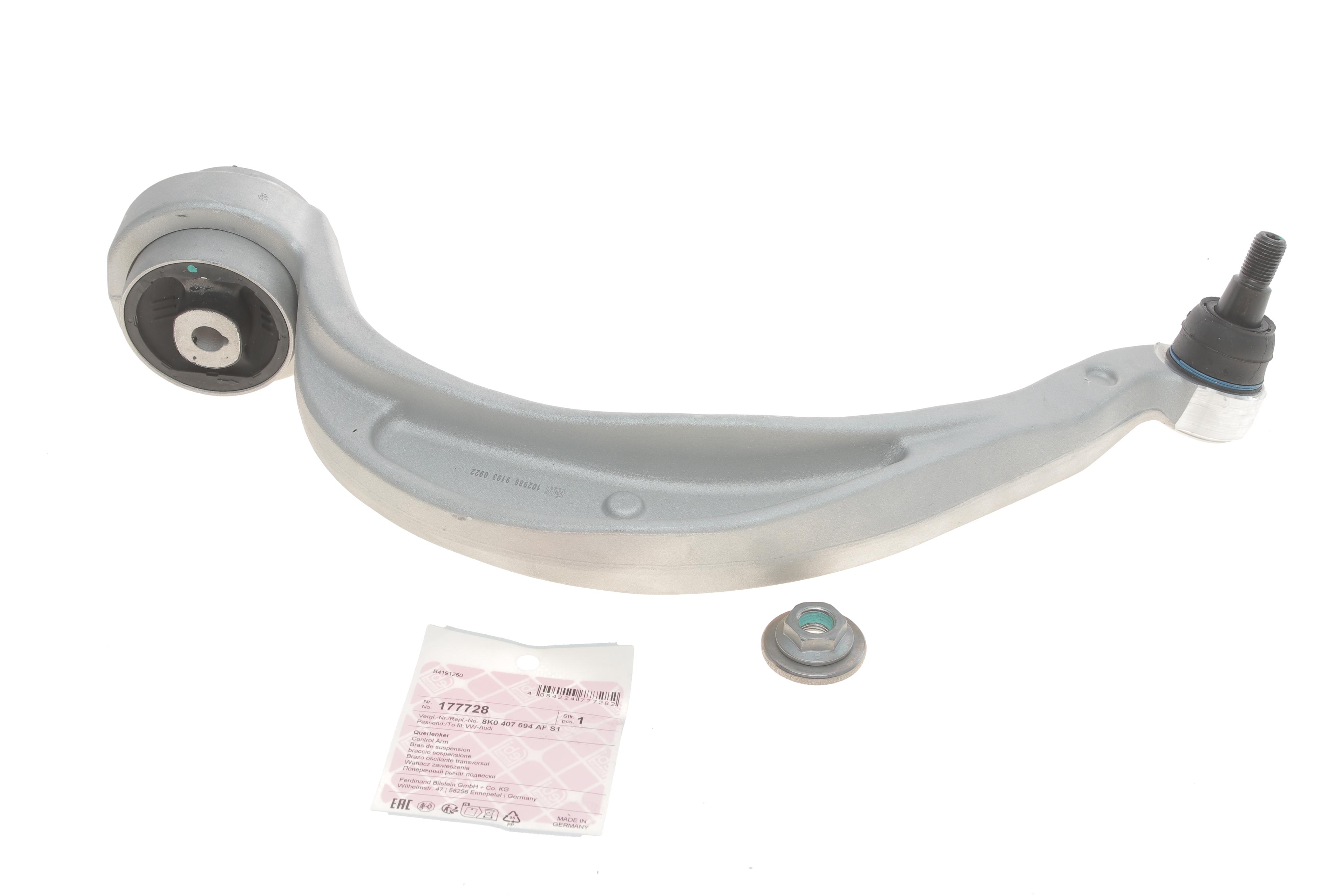 Важіль підвіски (передній/ззаду/знизу) (R) Audi A4/A5/Porsche Macan 07- (M14x1.5)