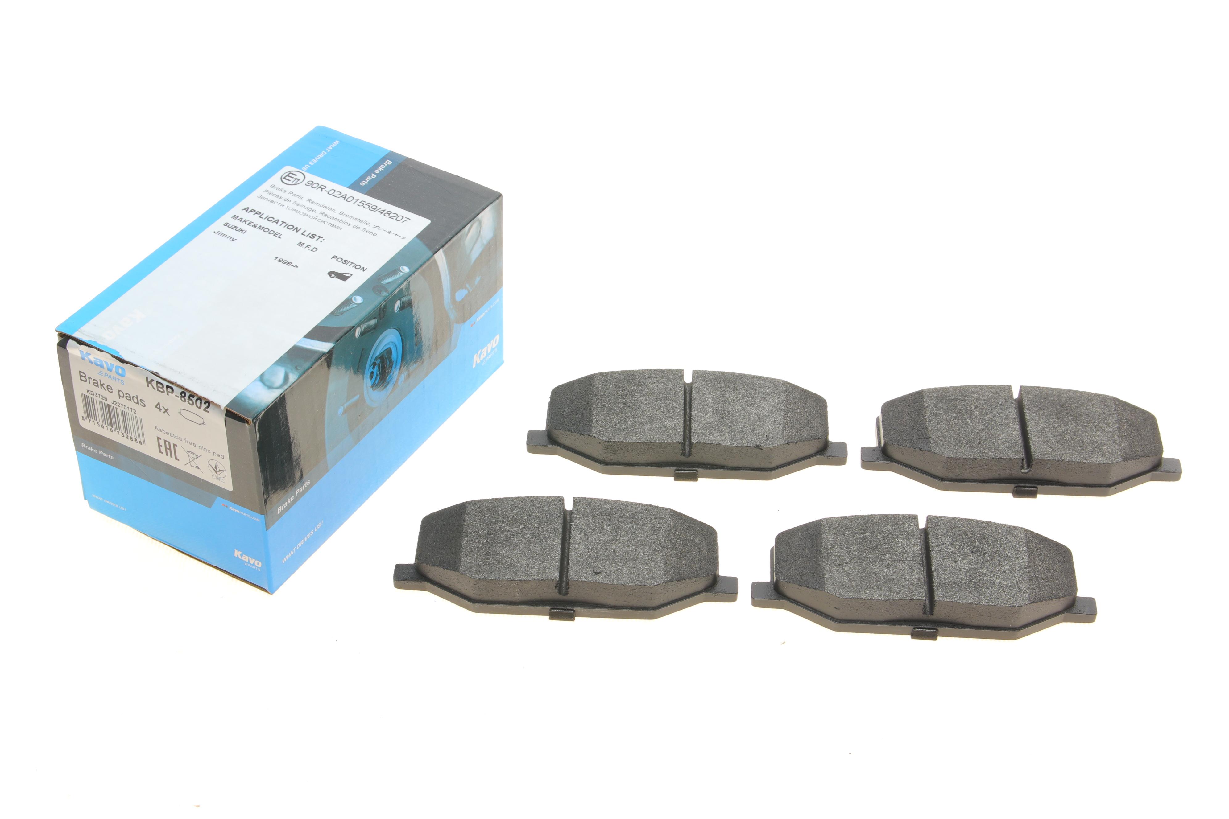 Колодки гальмівні (передні) Suzuki Jimni 98-