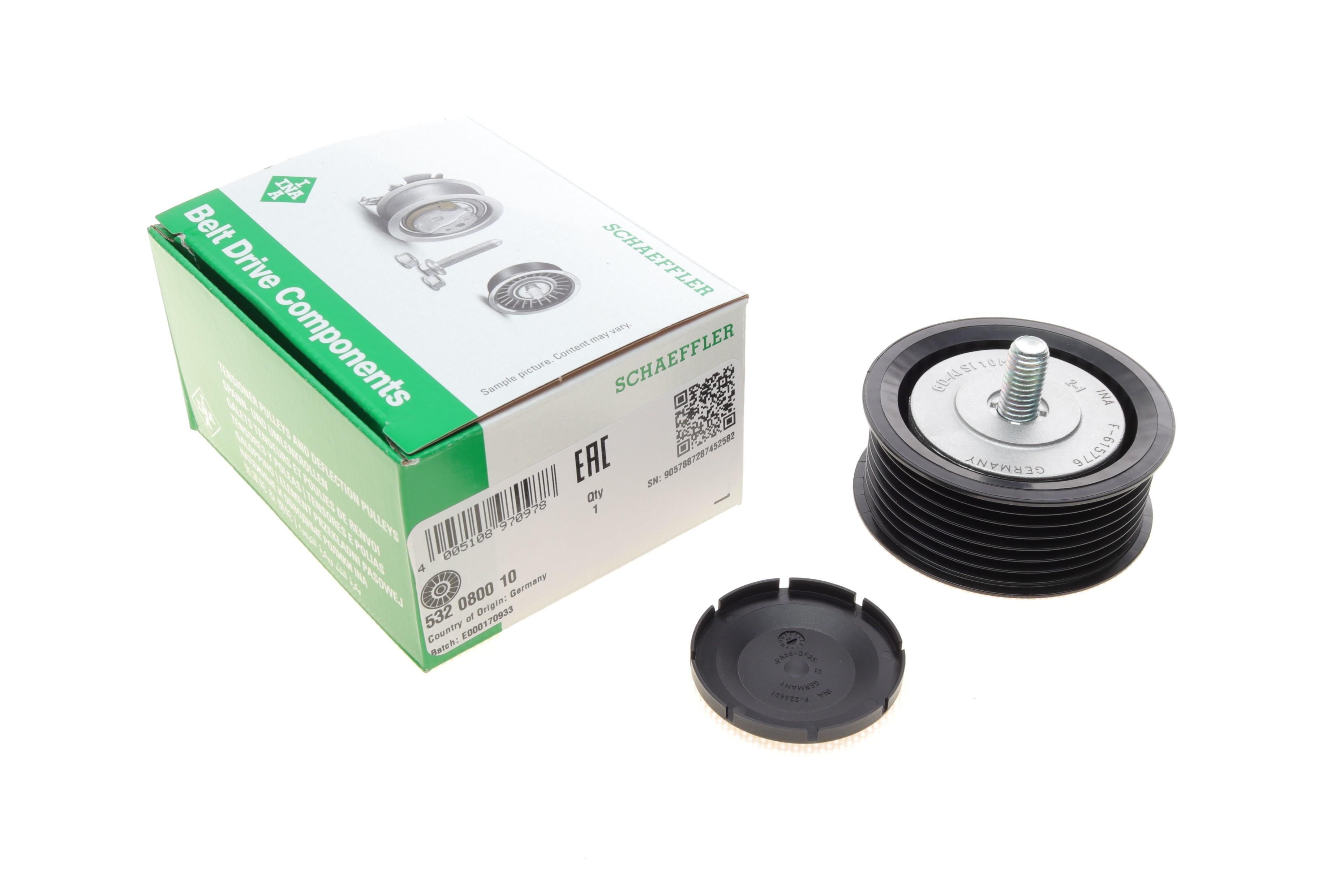 Ролик генератора Porsche Cayenne 4.5 02-07 (паразитний) (75/70х30/26.2)