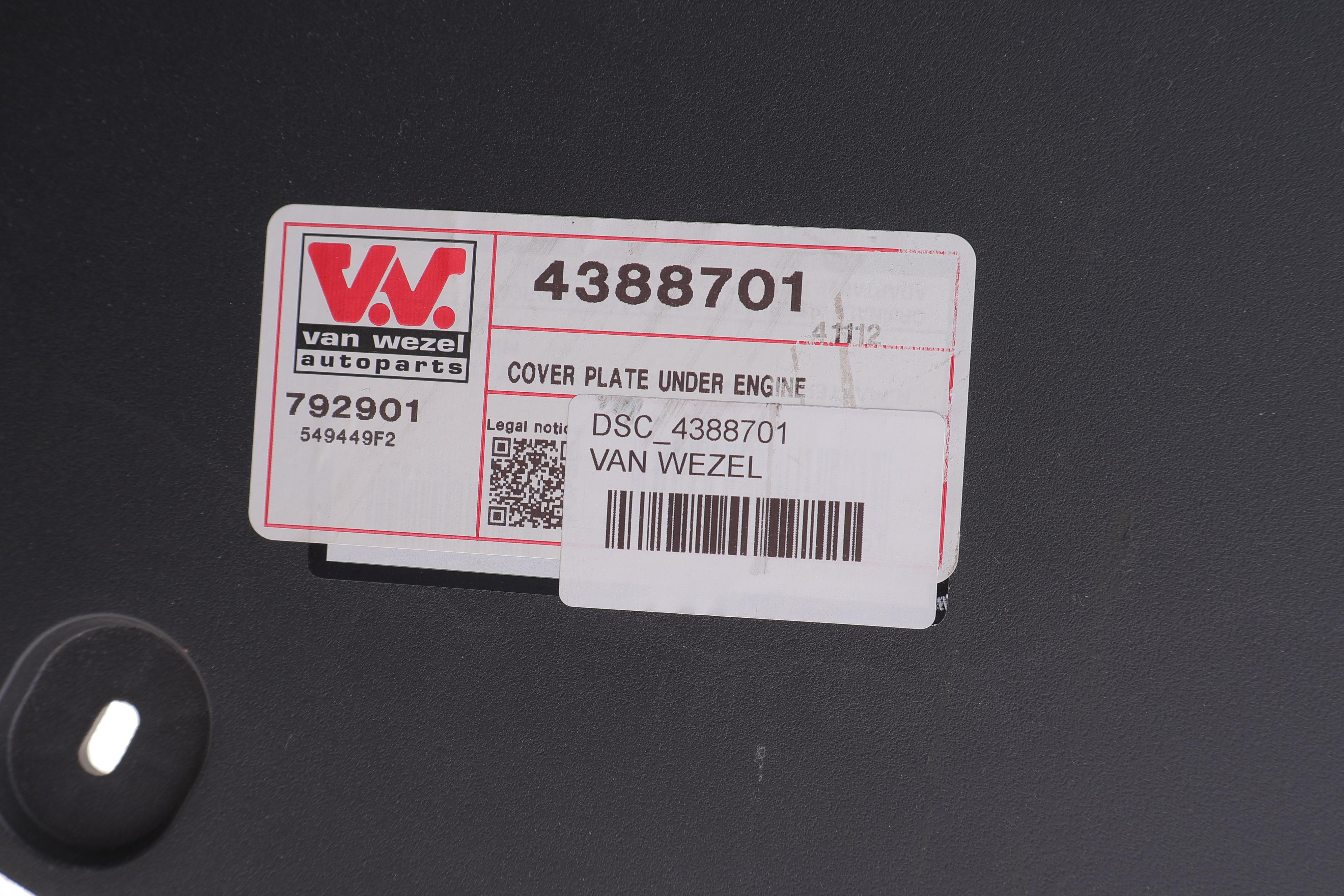 Захист двигуна Renault Master III 10- (нижн.частина)(незначне пошкодження)