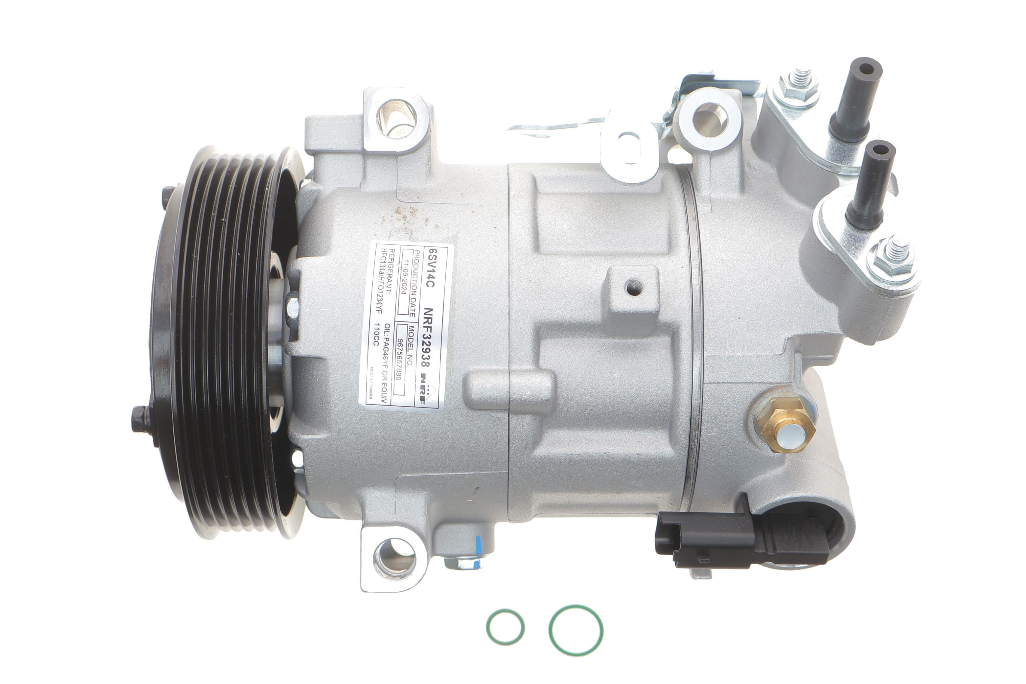 Компрессор кондиционера Citroen C4/Peugeot 308 13-