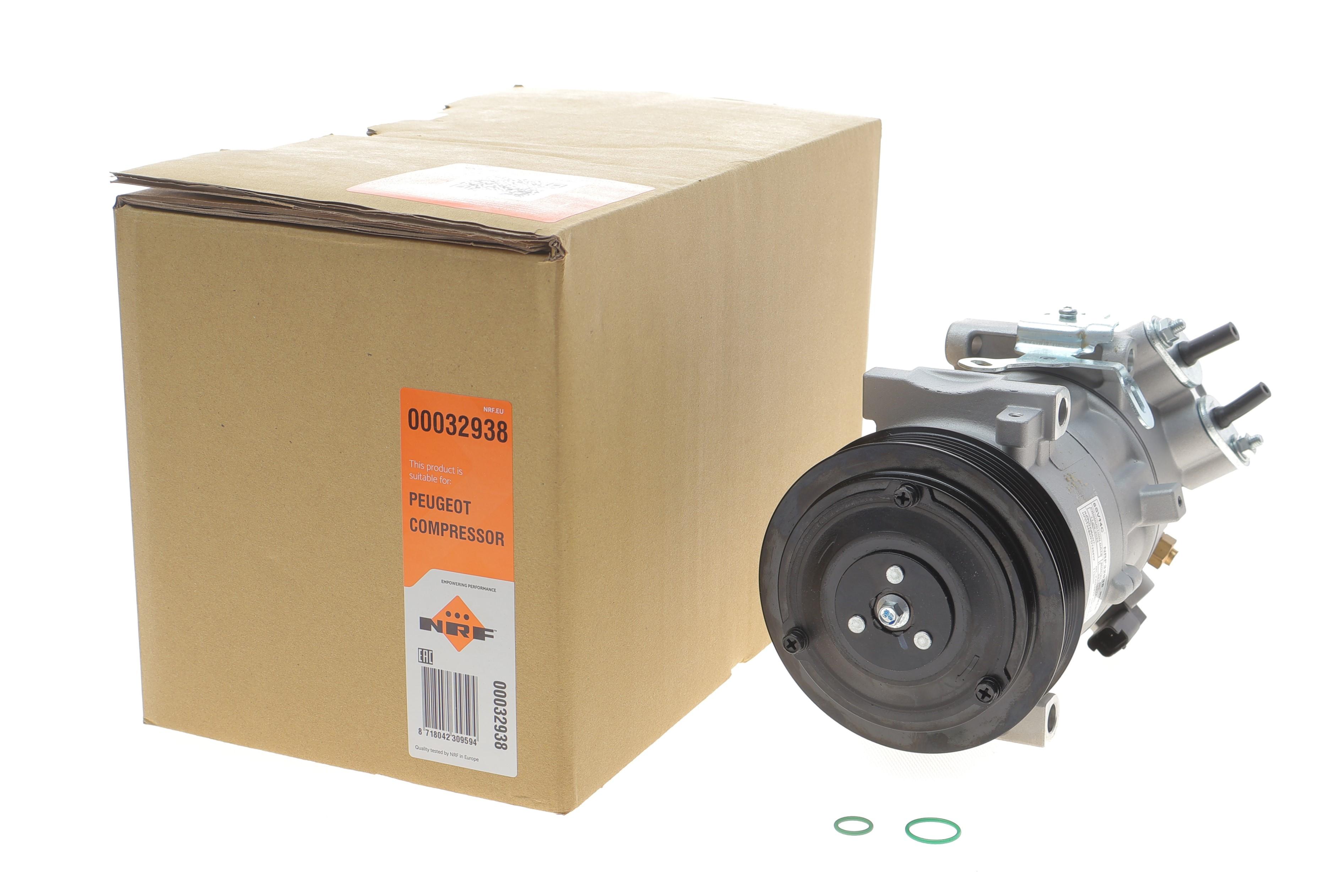 Компрессор кондиционера Citroen C4/Peugeot 308 13-