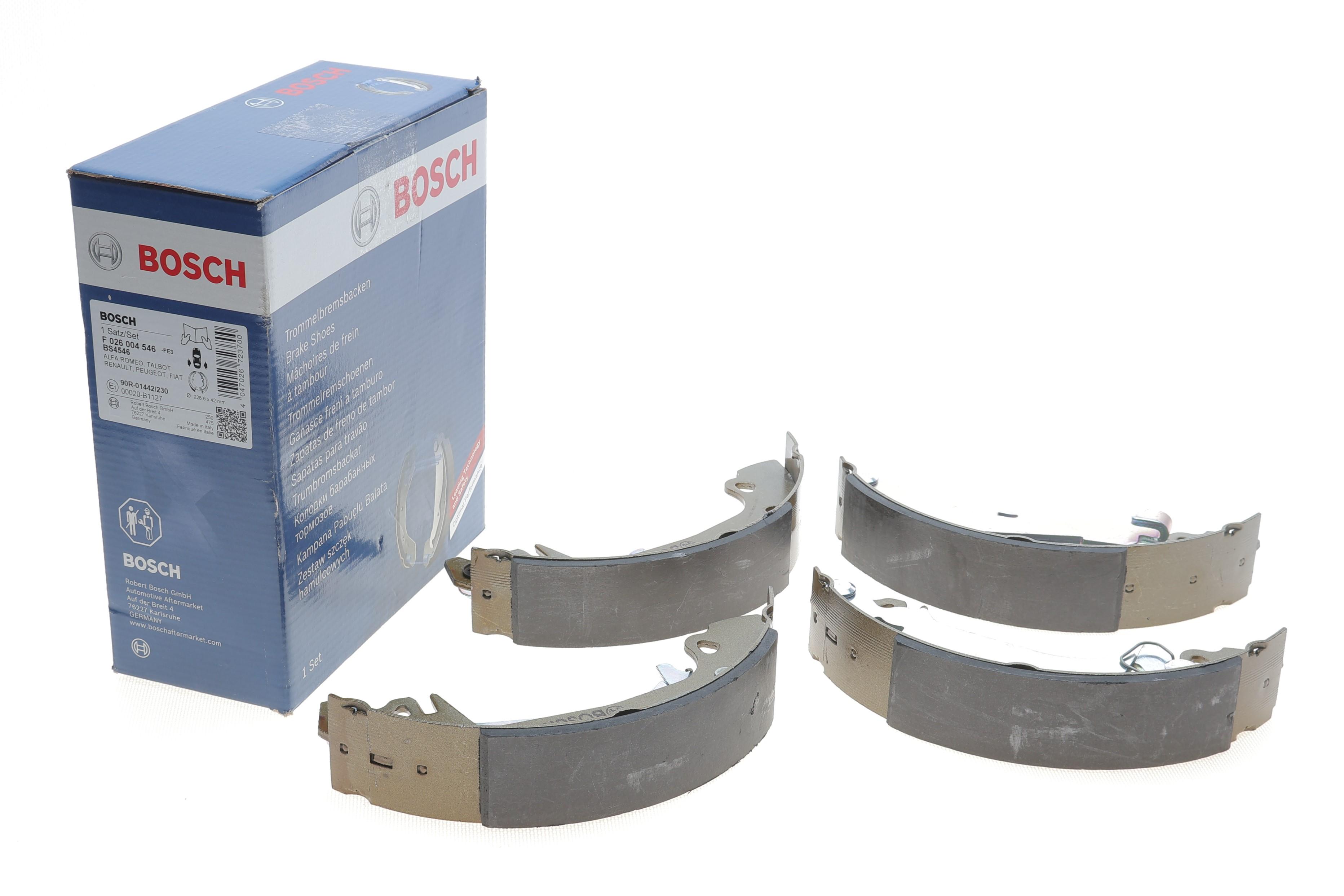 Колодки гальмівні (задні) Peugeot 305 82-90 (барабанні) (228x42)