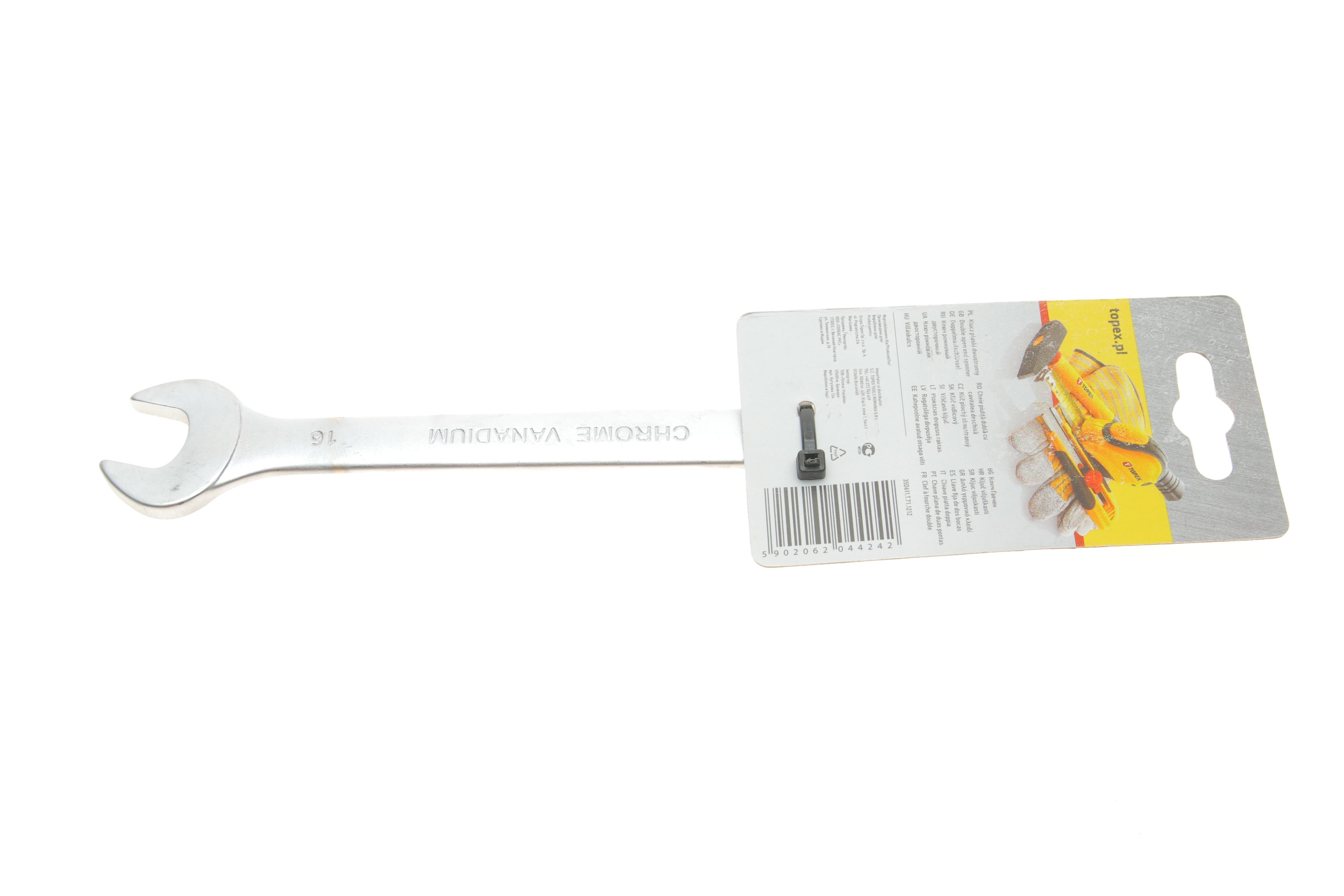 Kлюч pіжкoвий 16x17 мм L-200 мм