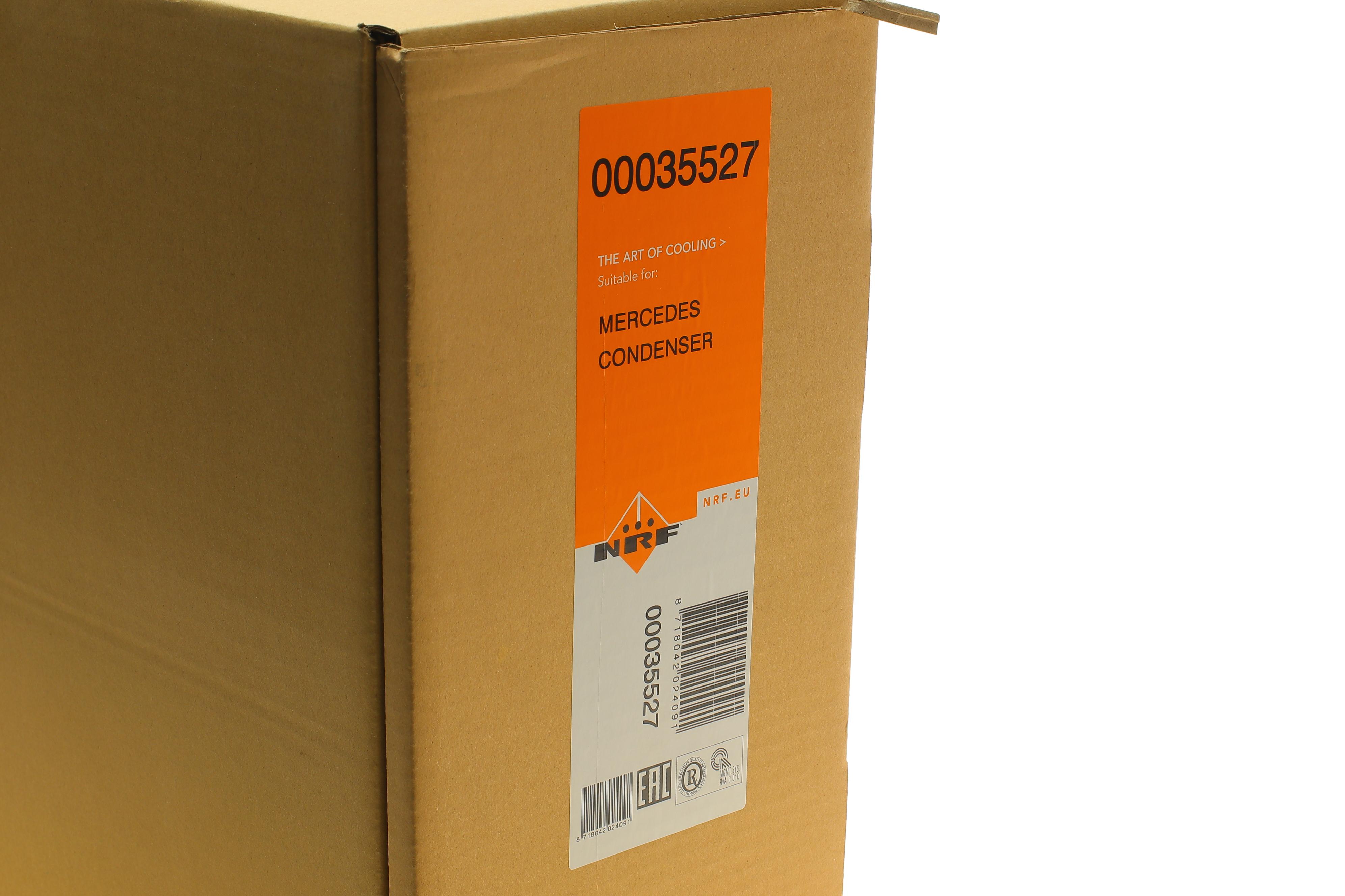 Радіатор кондиціонера (з осушувачем) MB A-class (W168) 97-04