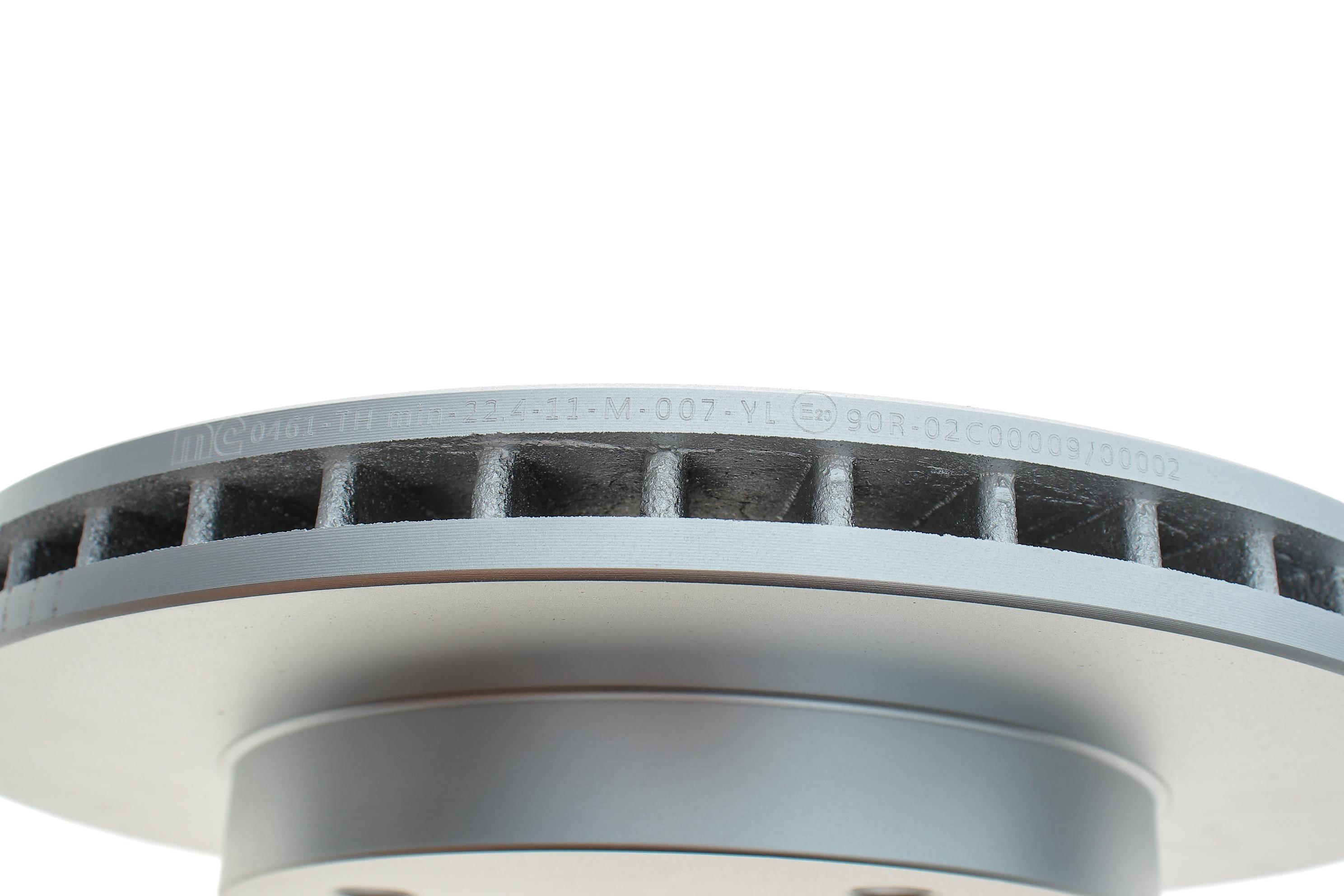 Диск гальмівний (передній) Mitsubishi Carisma 95-06/Galant 92-03/Volvo V40 95-00 (256x24) (вент.)