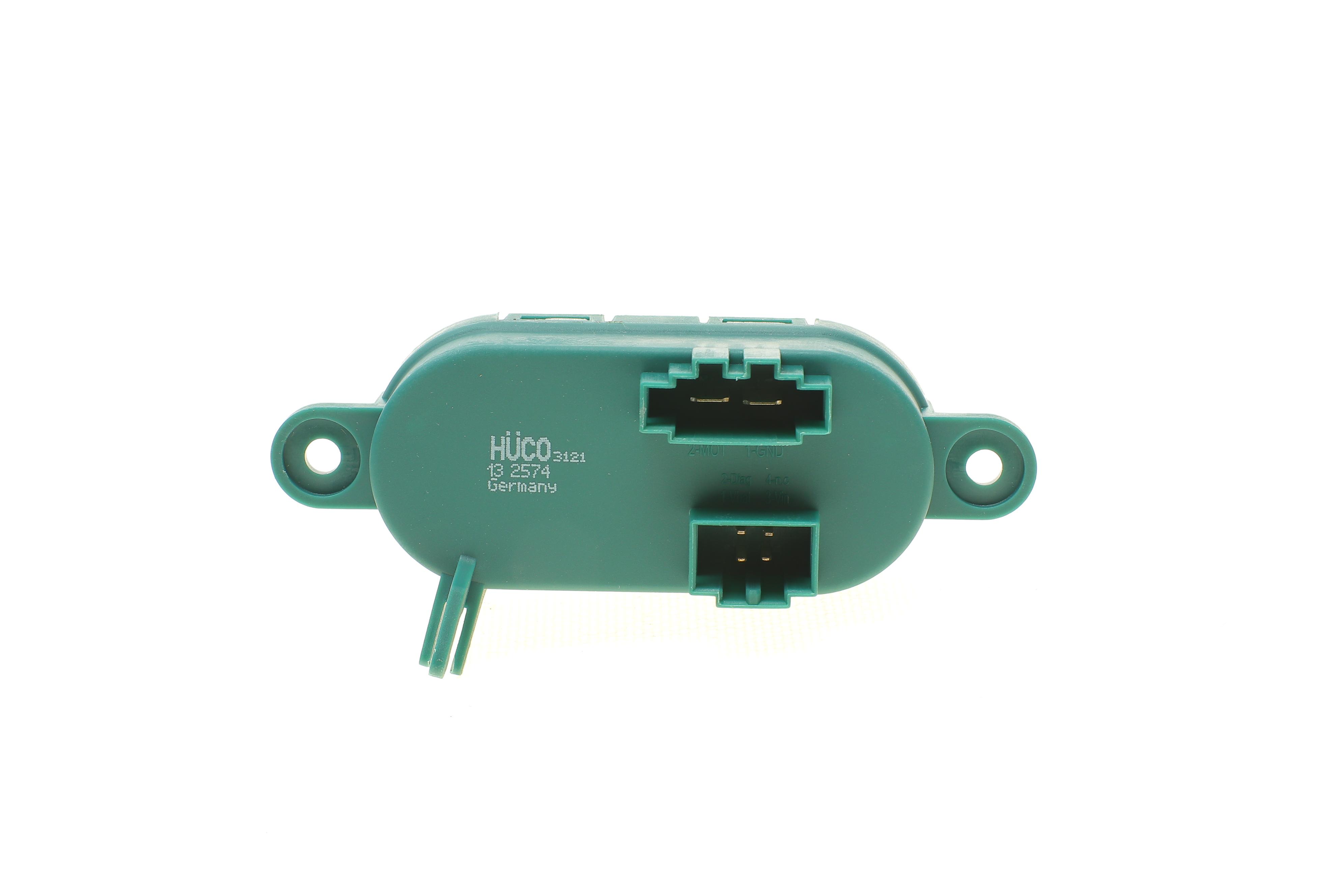 Резистор вентилятора пічки VW T5/Sharan 03- (HÜCO)