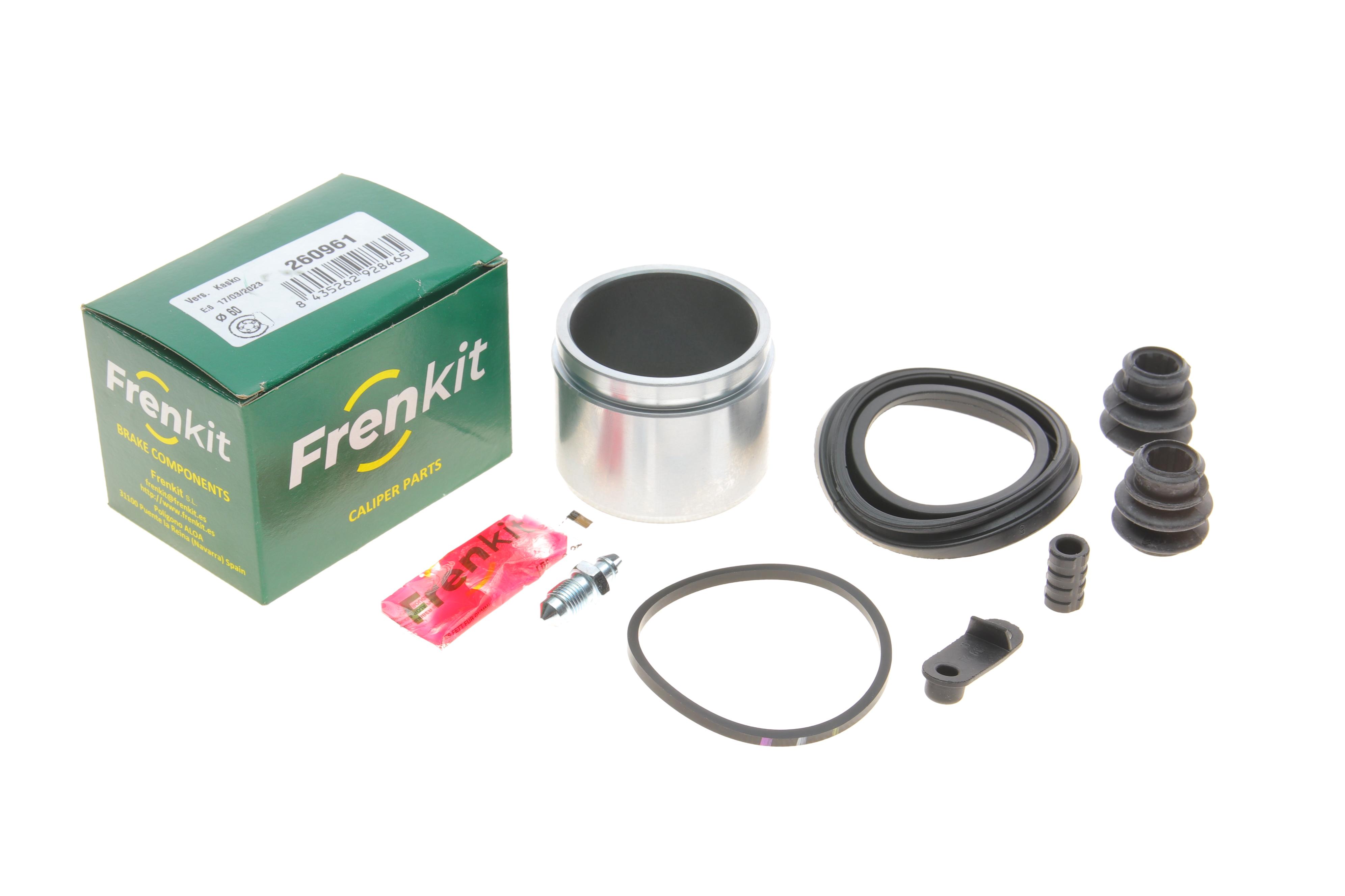 Ремкомплект супорта (переднього) Kia Carens 1.6/2.0 CRDi 06- (d=60mm) (+поршень) (Kasko)