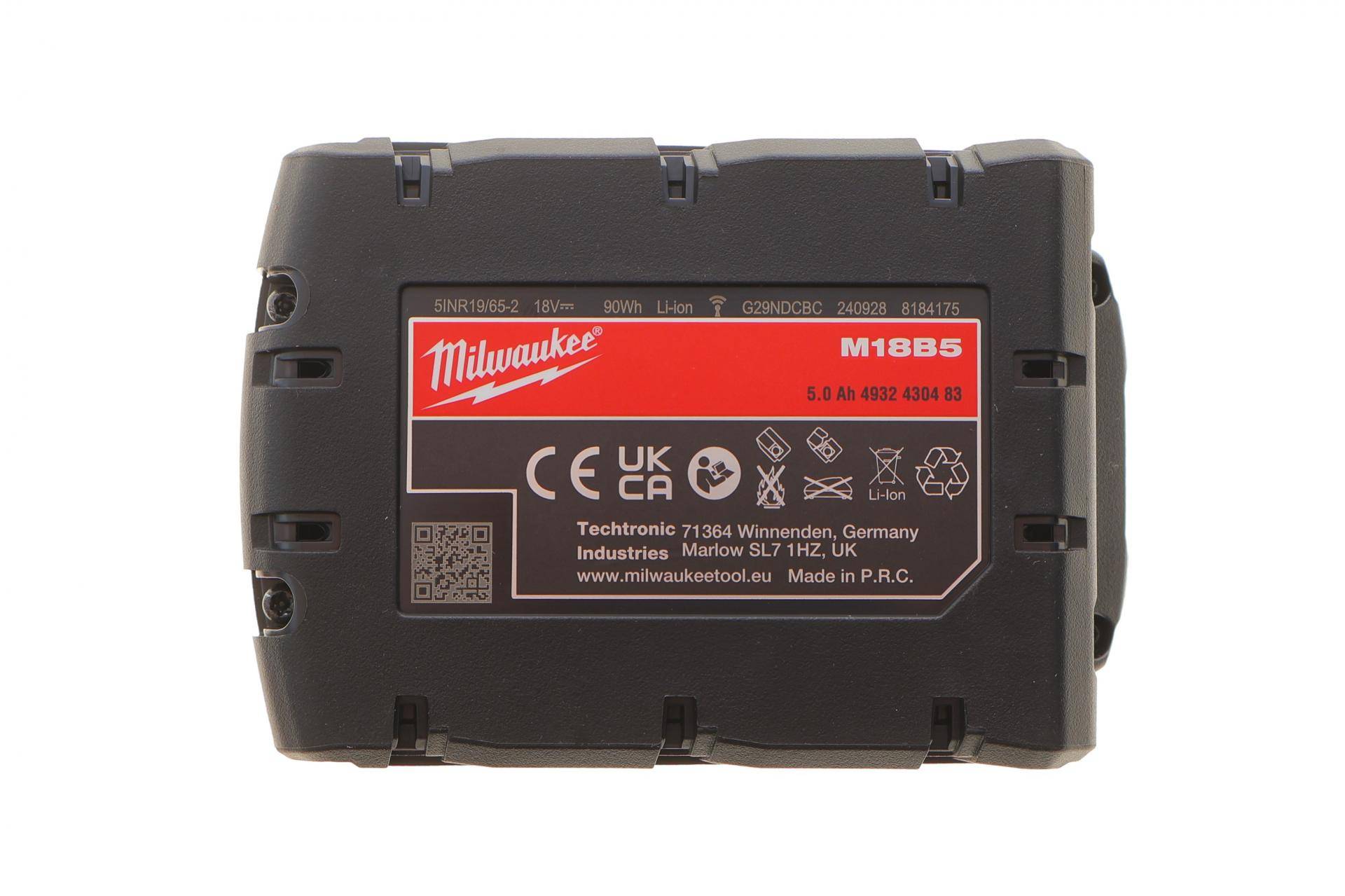 Гайкокрут акумуляторний 1/2"-M18 FHIW2F12-502X 2034 Нм 5Ah (АКБ і заряд. пристрій)