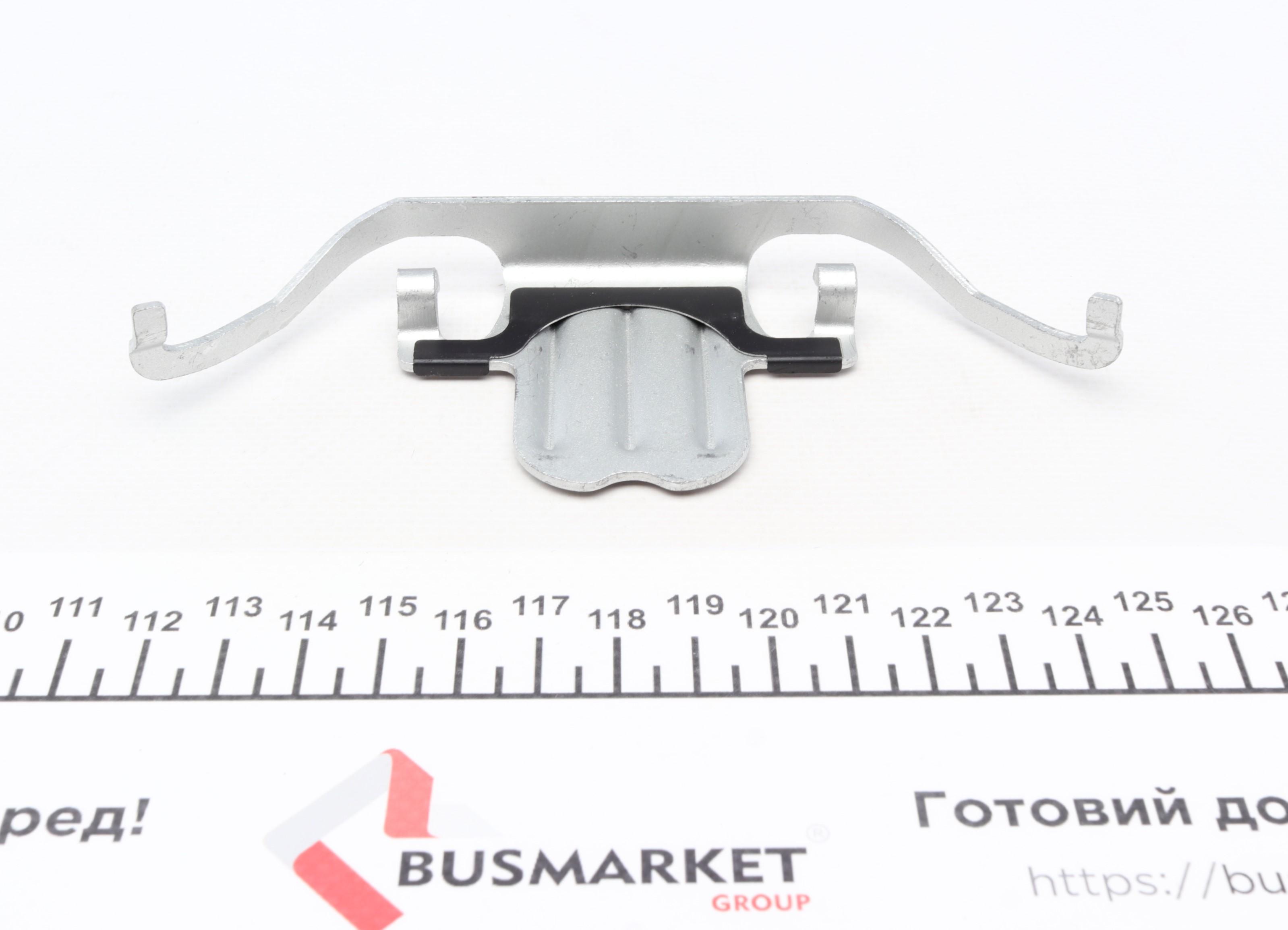 Планка суппорта (переднего) прижимная (к-кт) BMW 1 (E81/E87)/3 (E90-93)/5 (E60/F10) 03- (Ate-Lucas)
