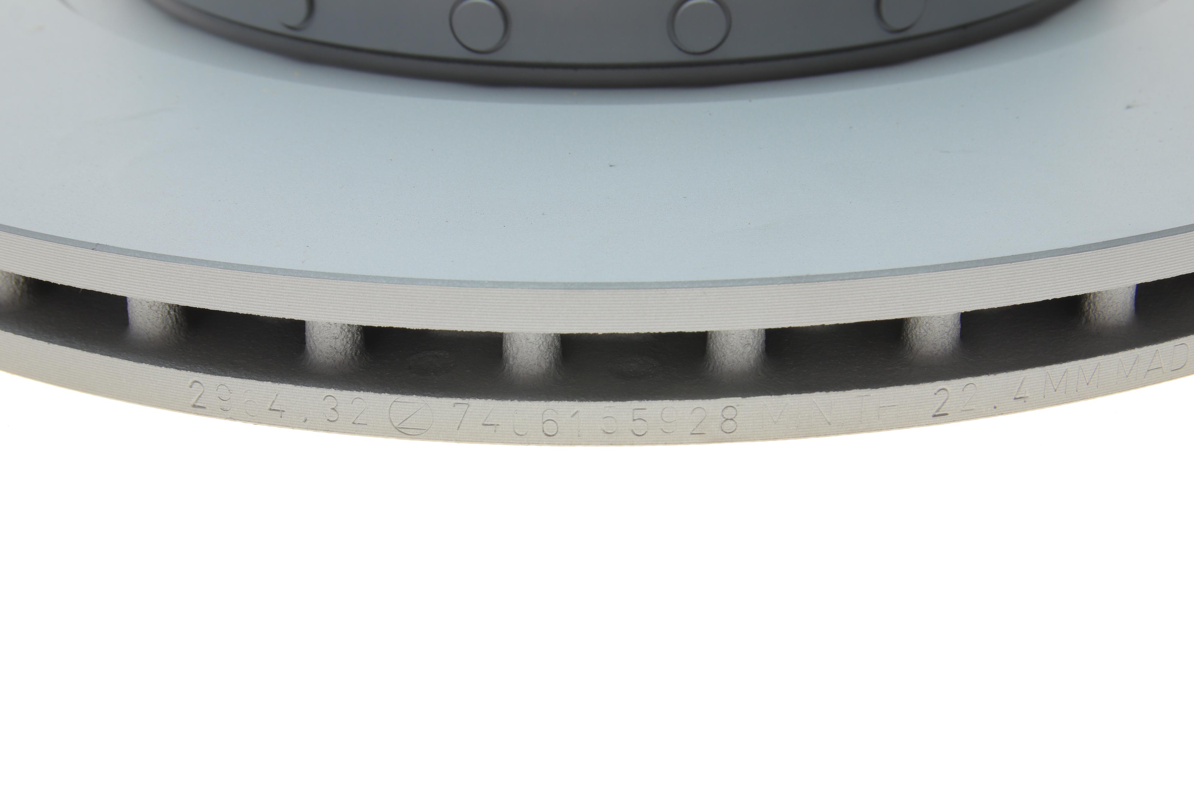 Диск тормозной (задний) 5 (G30/F90)/X5 (G05)/X6 (G06) 18- (370x24)