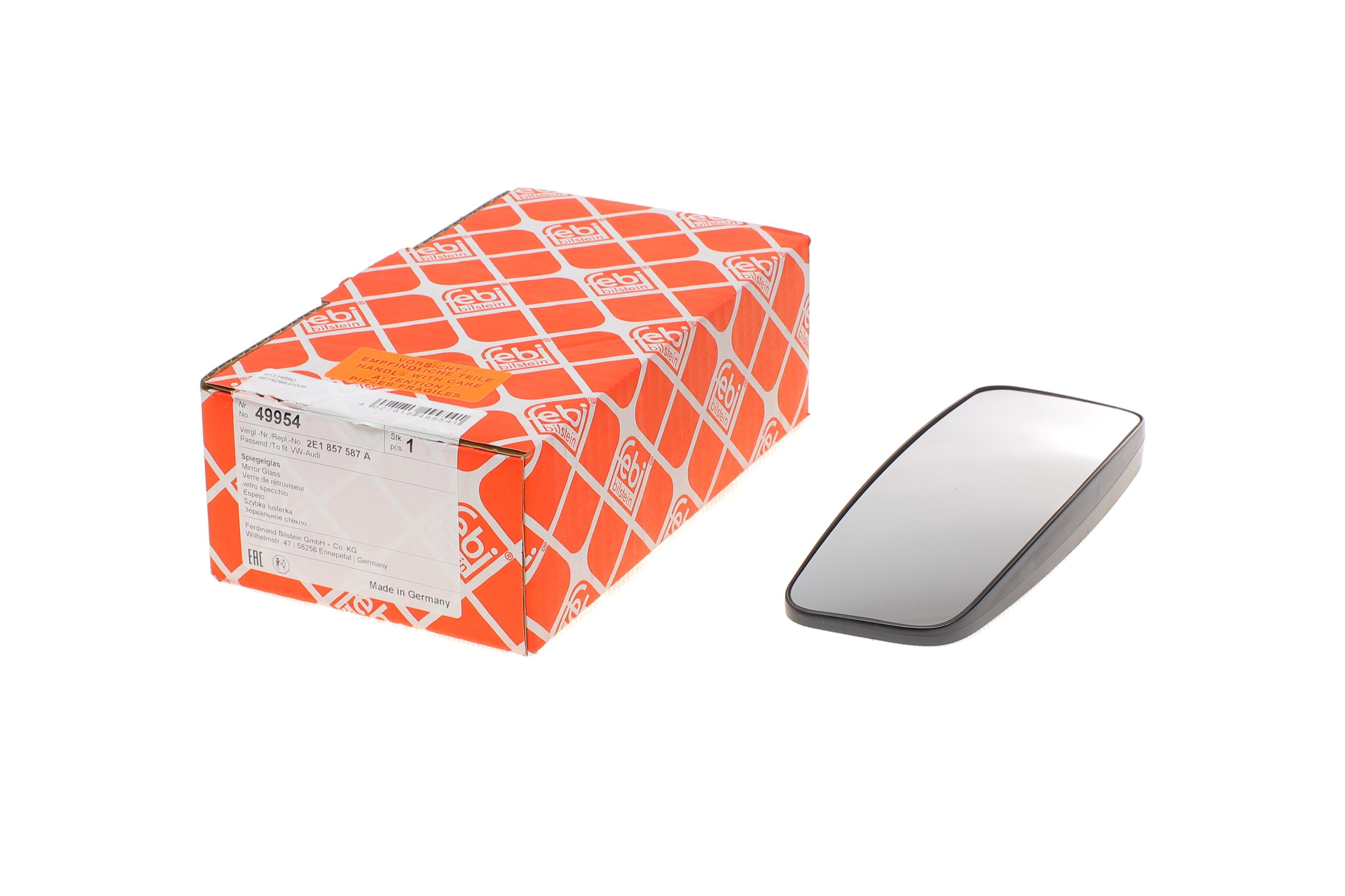 Стекло зеркала MB Sprinter/VW Crafter 06- (L) (нижнее)