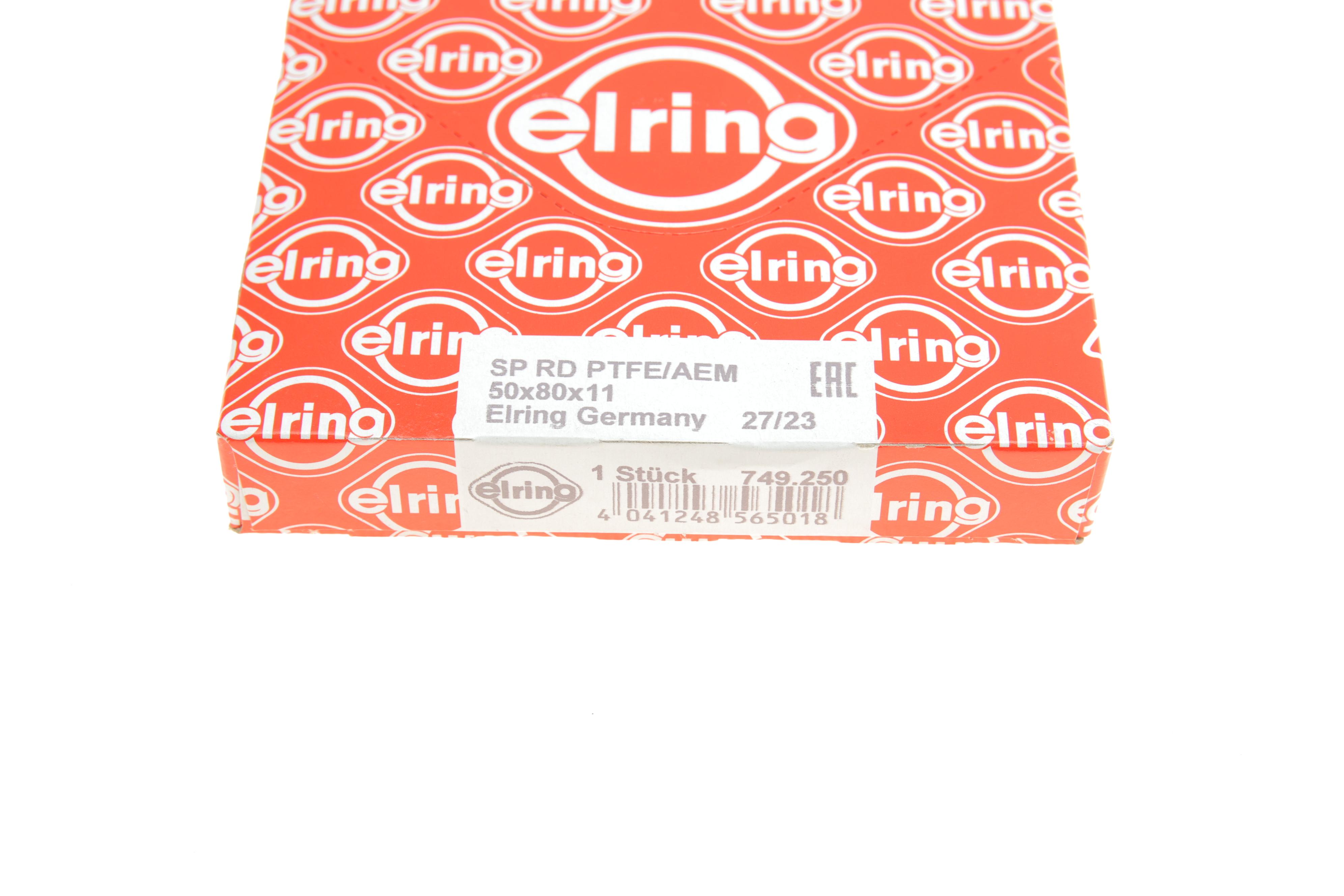 Сальник колінвалу (передній) Fiat Ducato 2.3JTD 06- (50x80x11)