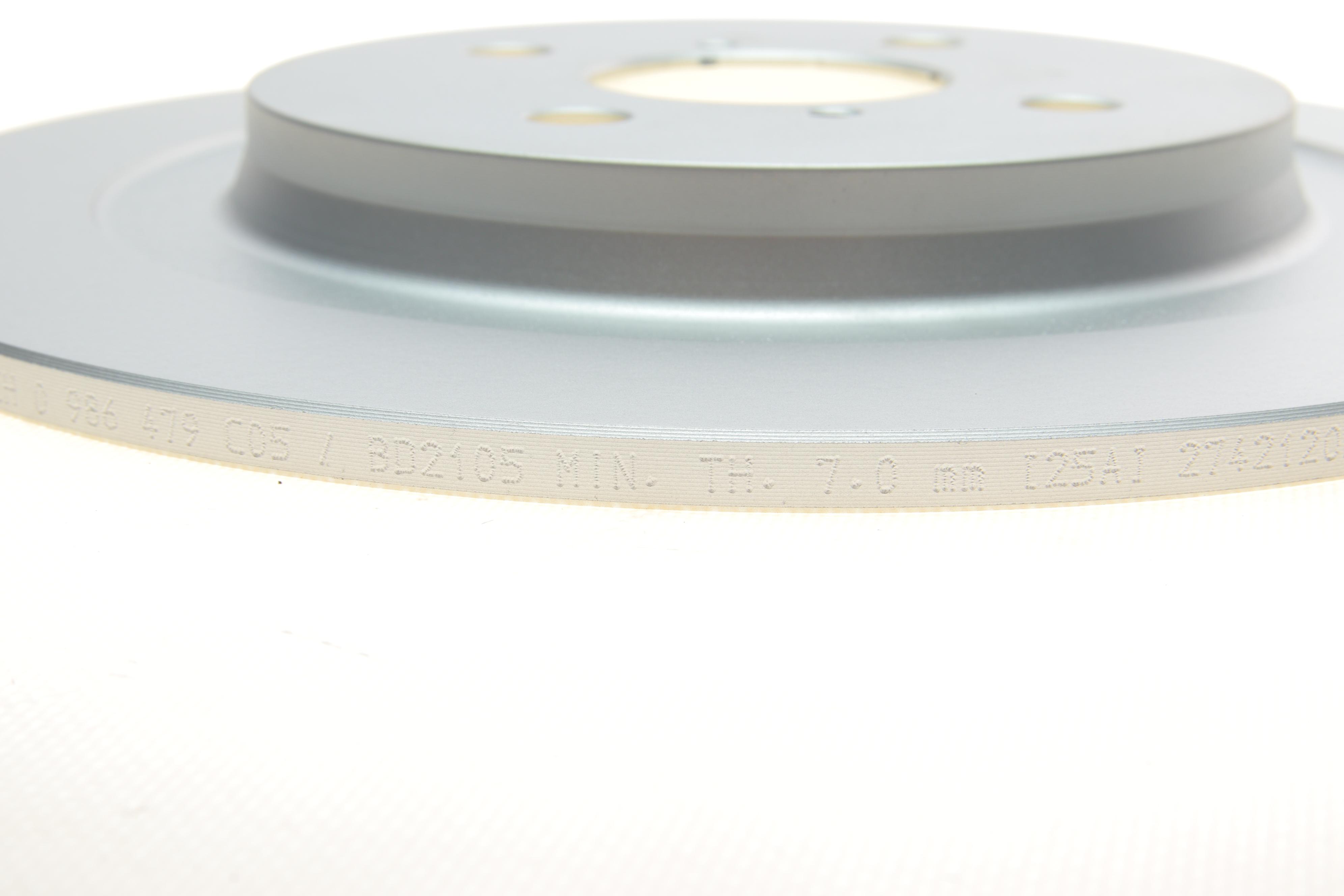 Диск тормозной (задний) Toyota Yaris 05- (278x9)