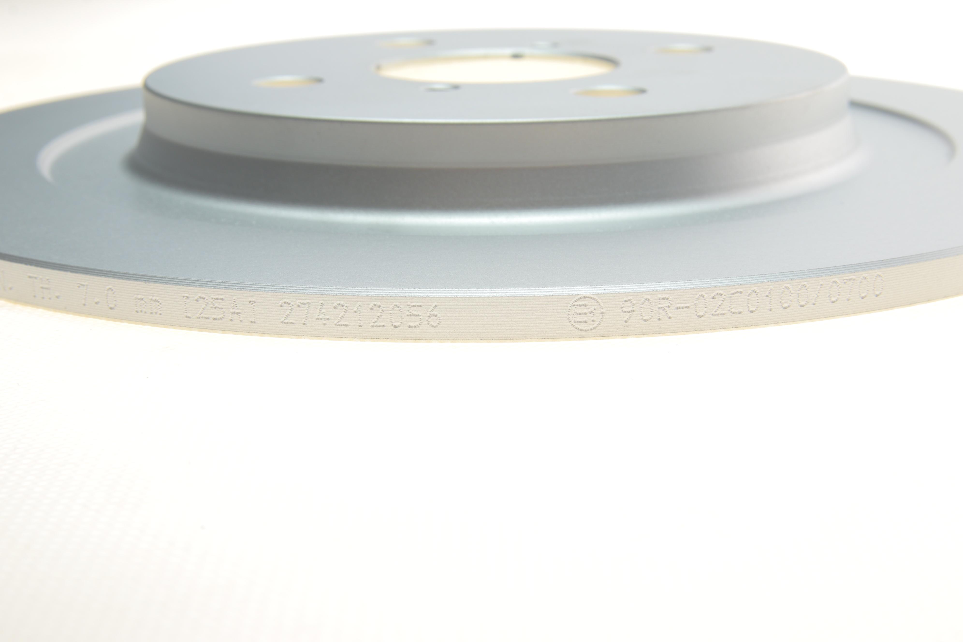 Диск тормозной (задний) Toyota Yaris 05- (278x9)