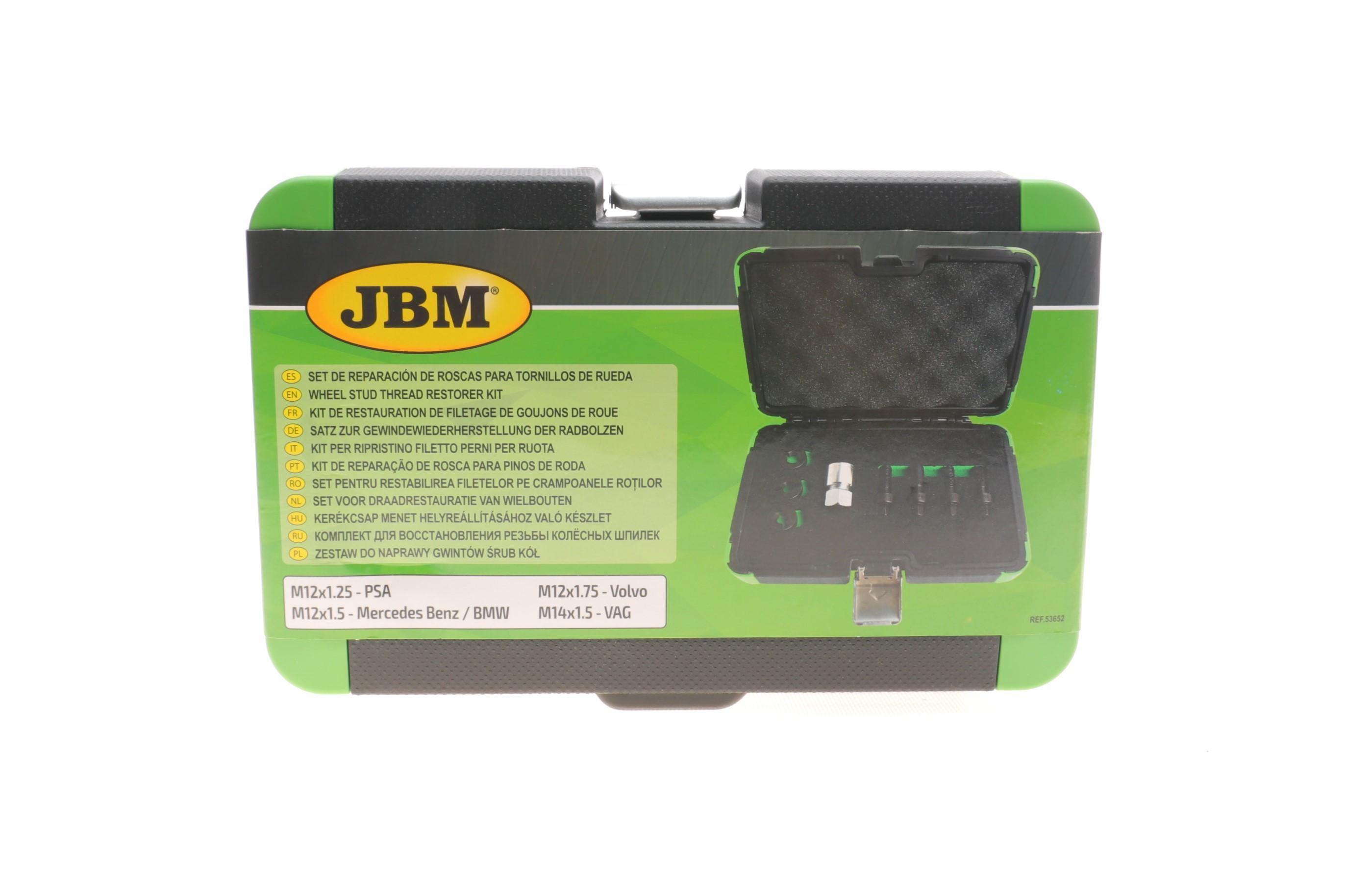 Набір інструментів для відновлення різьби колісних шпильок