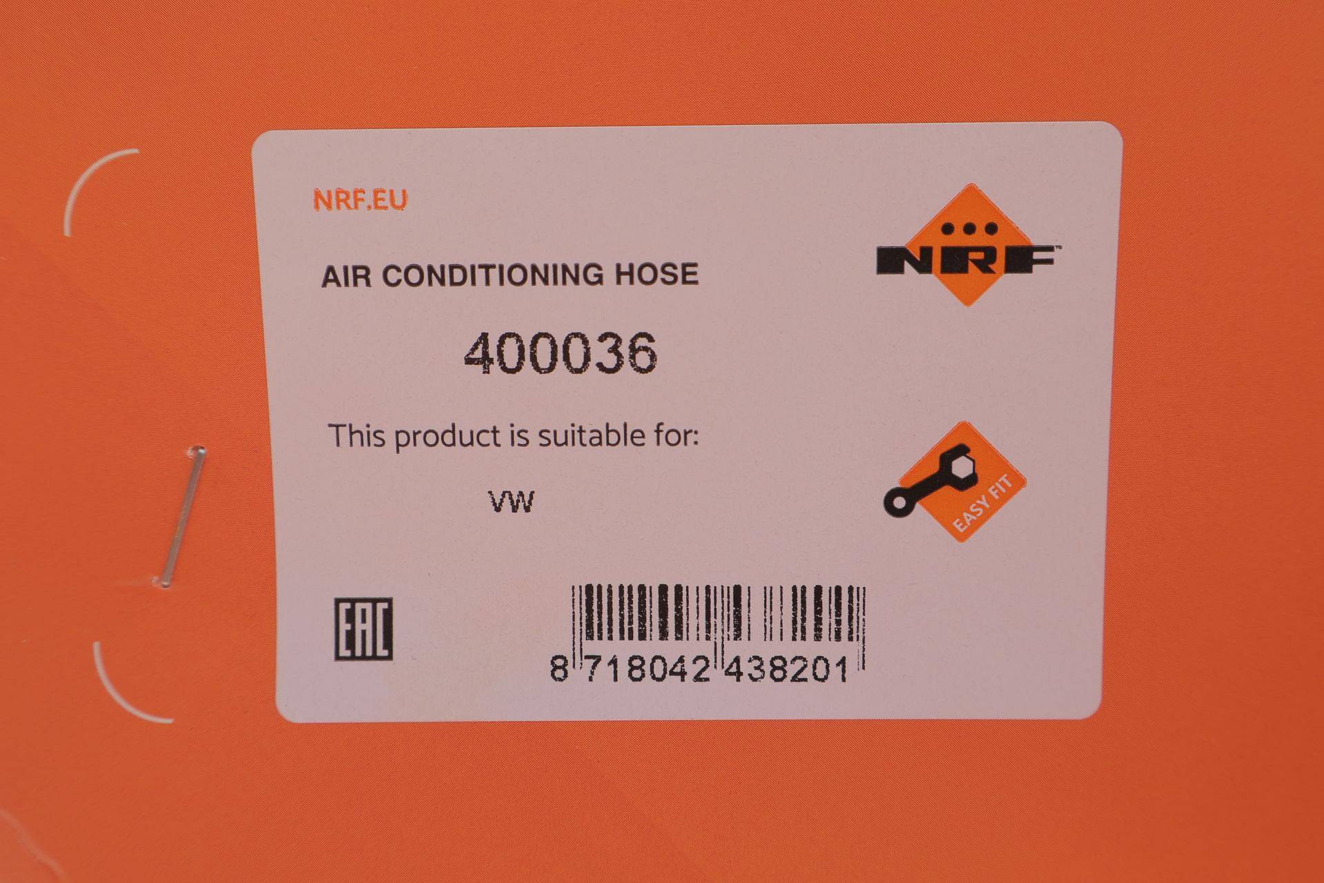 Трубка кондиціонера VW Sharan 2.0/1.9TDI 95-10 (від випарника до компресора)