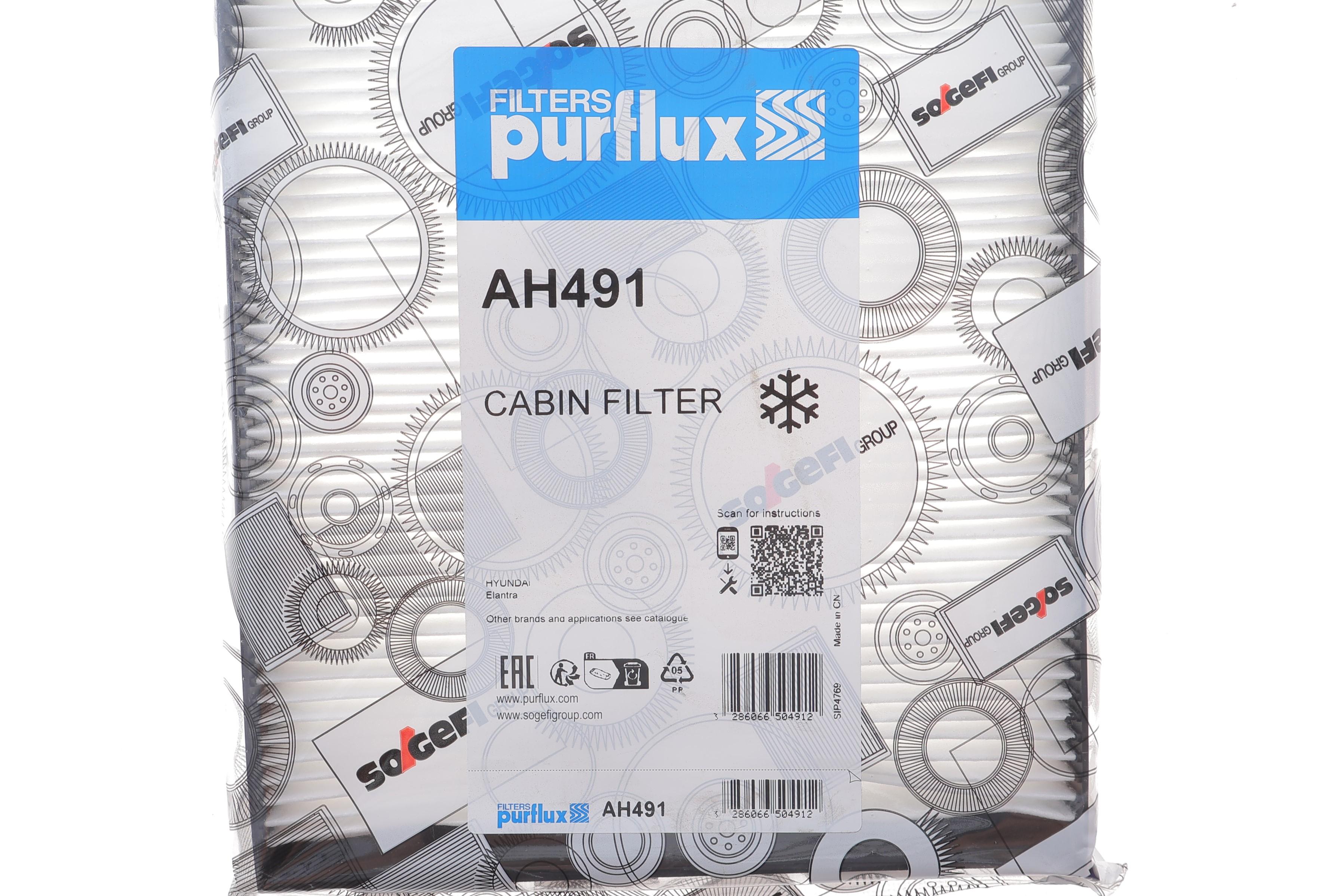 Фільтр салону Hyundai Elantra 1.6-2.0/2.0 CRDI 00-06