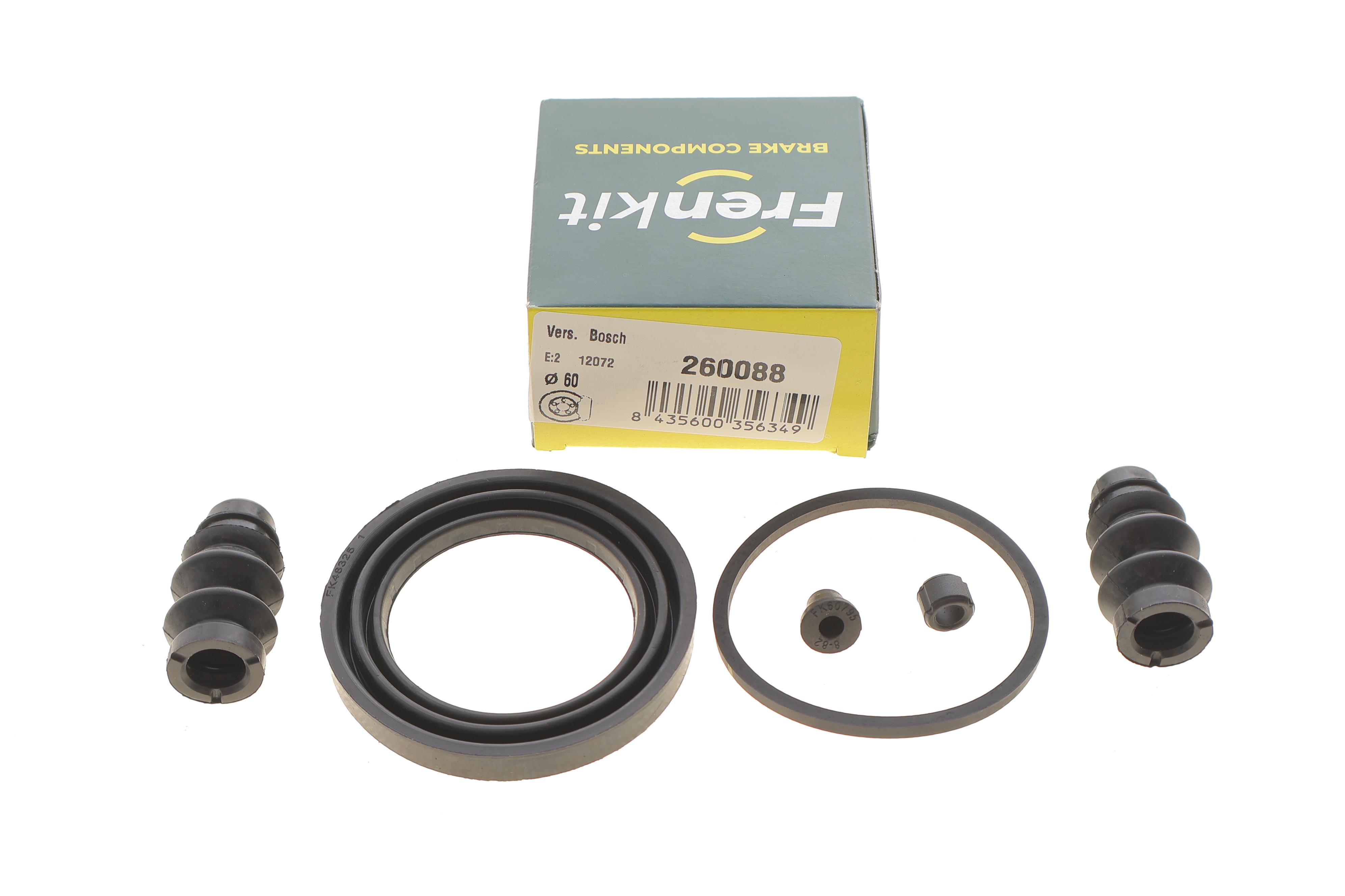 Ремкомплект супорта (переднього) Peugeot 308/508/MB CLA (C118) 18-  (d=60mm) (Bosch)