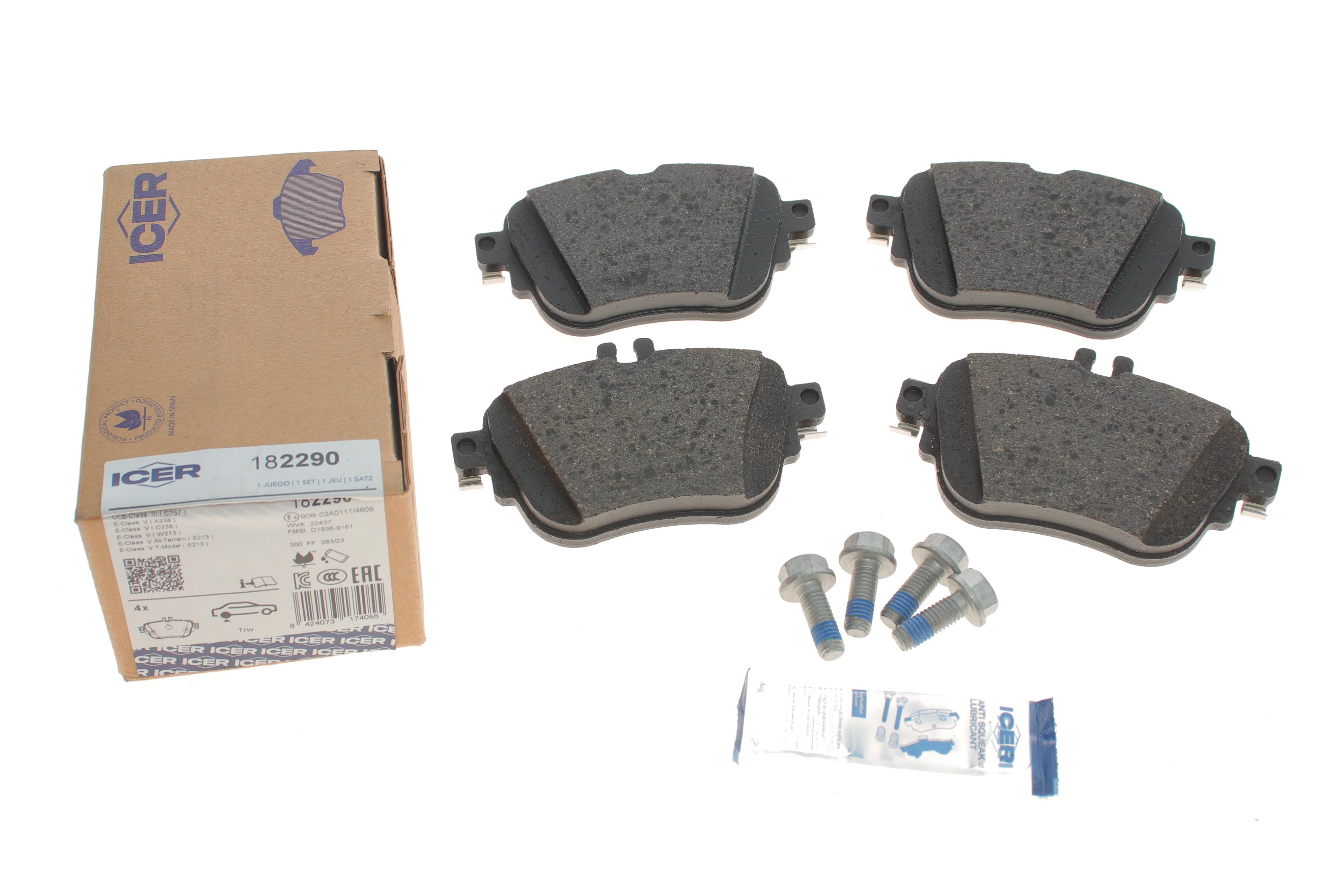 Колодки гальмівні (задні) MB E-class (W213/S213/C238) 16-/Sprinter (B907/B910) 316CDI 19-