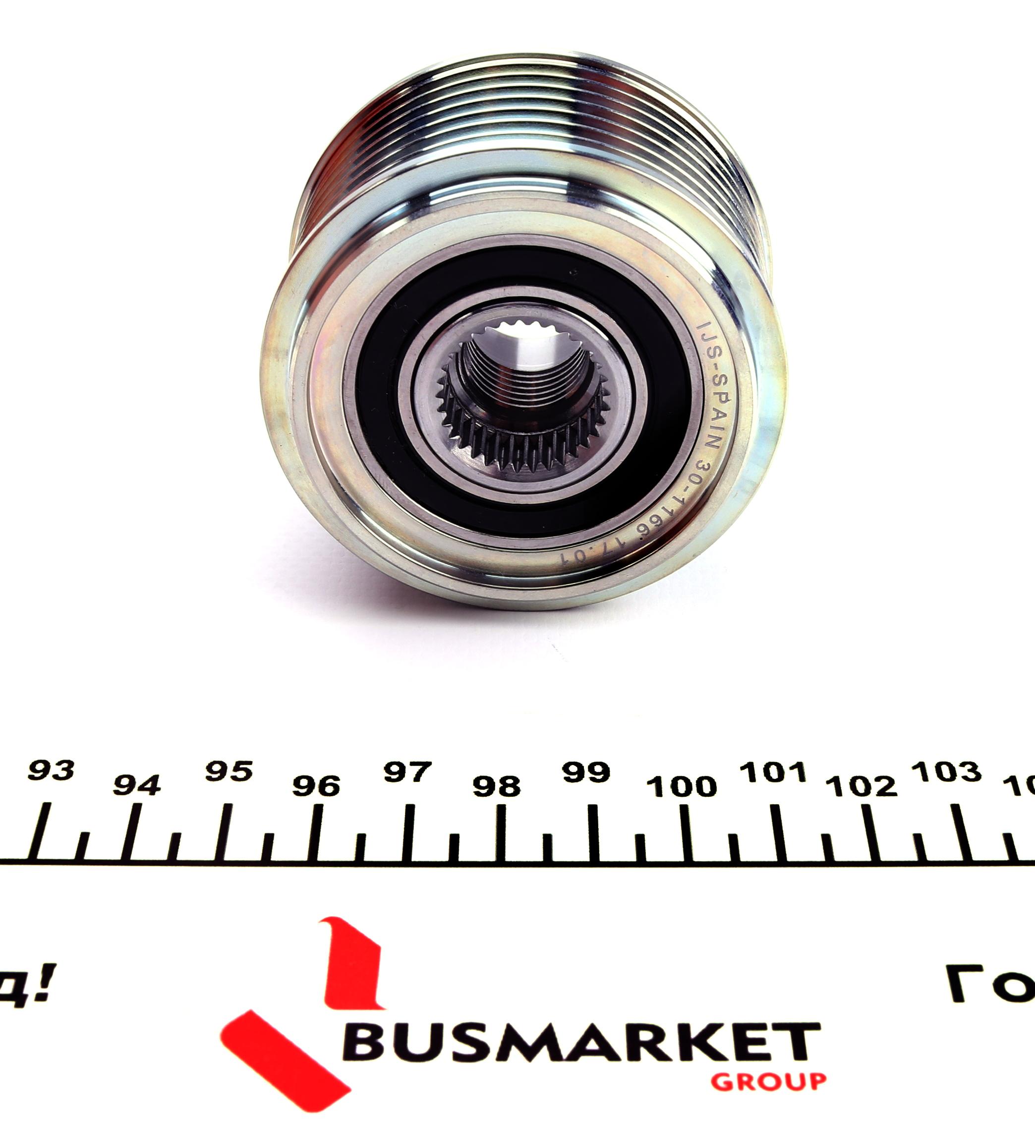 Шкив генератора Ford Transit 2.4 TDCi 00-06