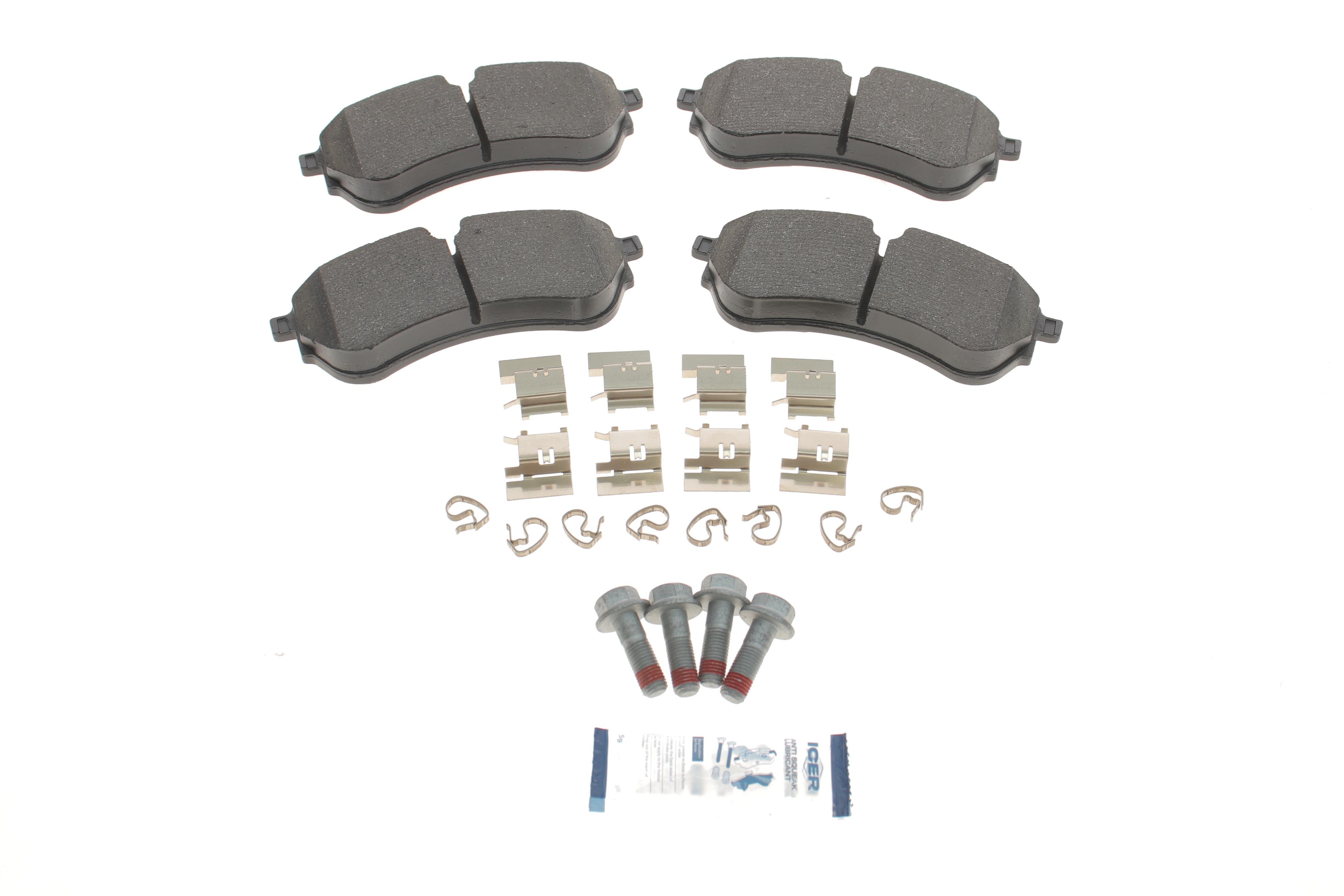 Колодки тормозные (передние/задние) VW Crafter/MAN TGE 16-