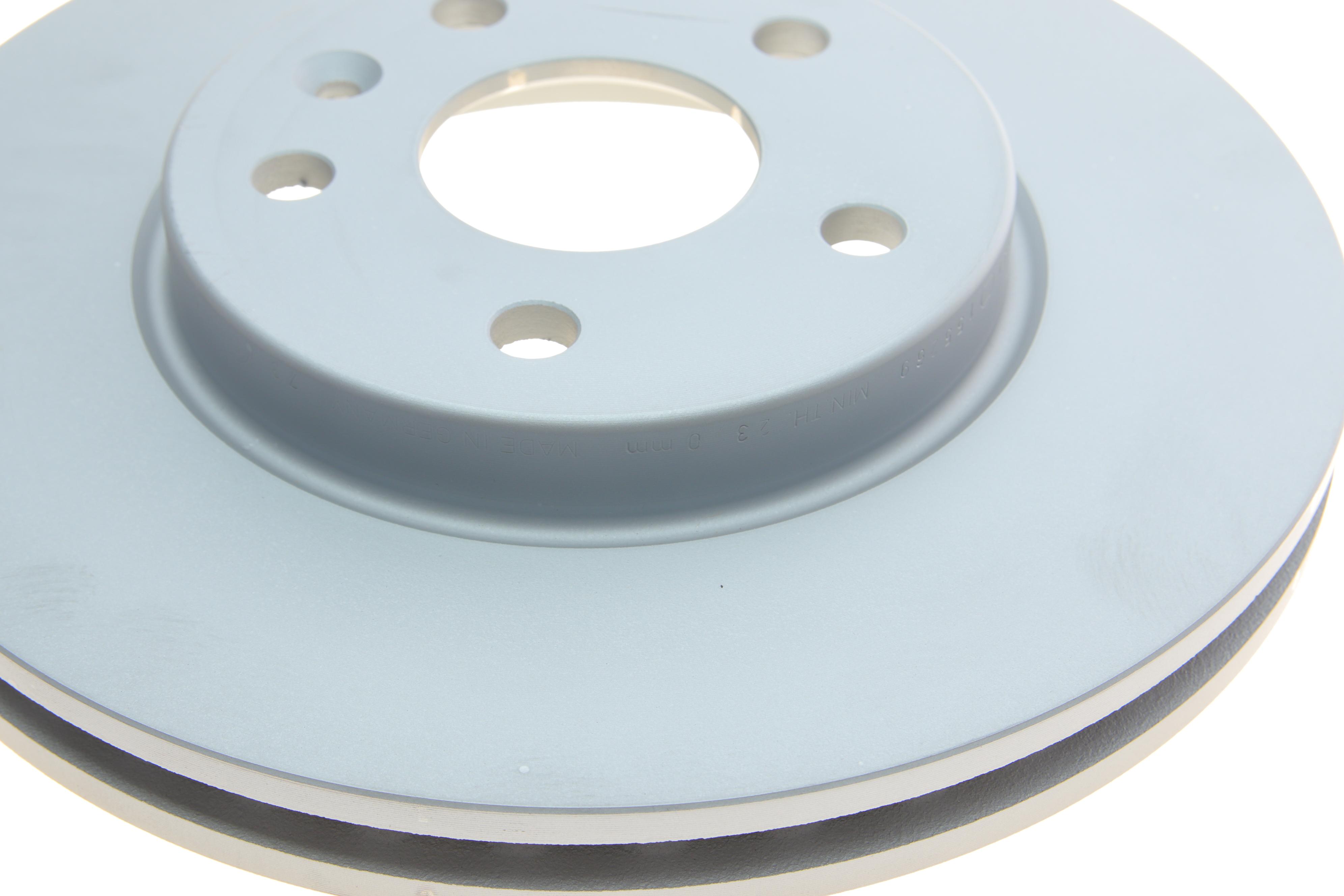 Диск тормозной (передний) Opel Astra K 15- (276x26) R15